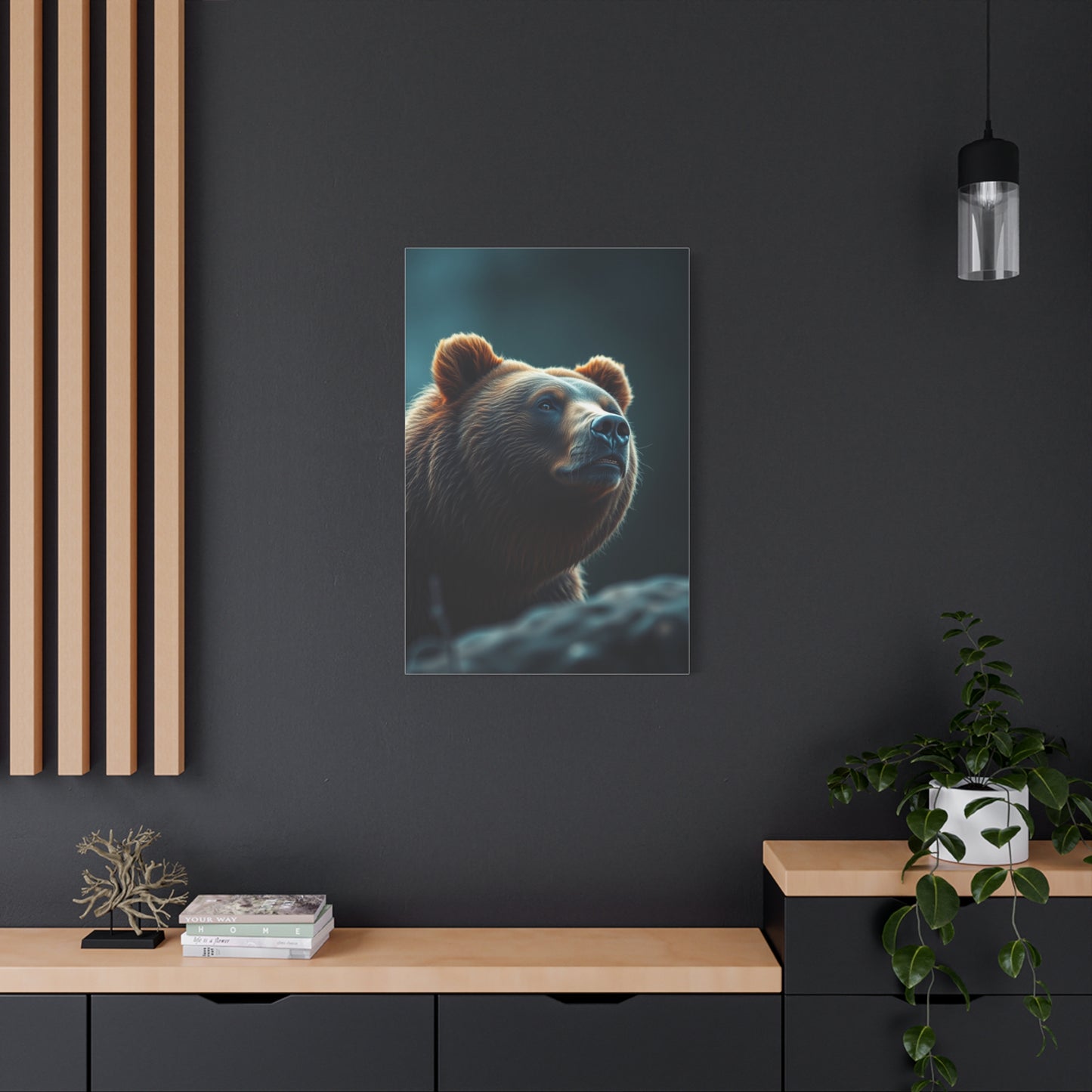 Majestic Ursine Canvas Wall Art & Canvas Print