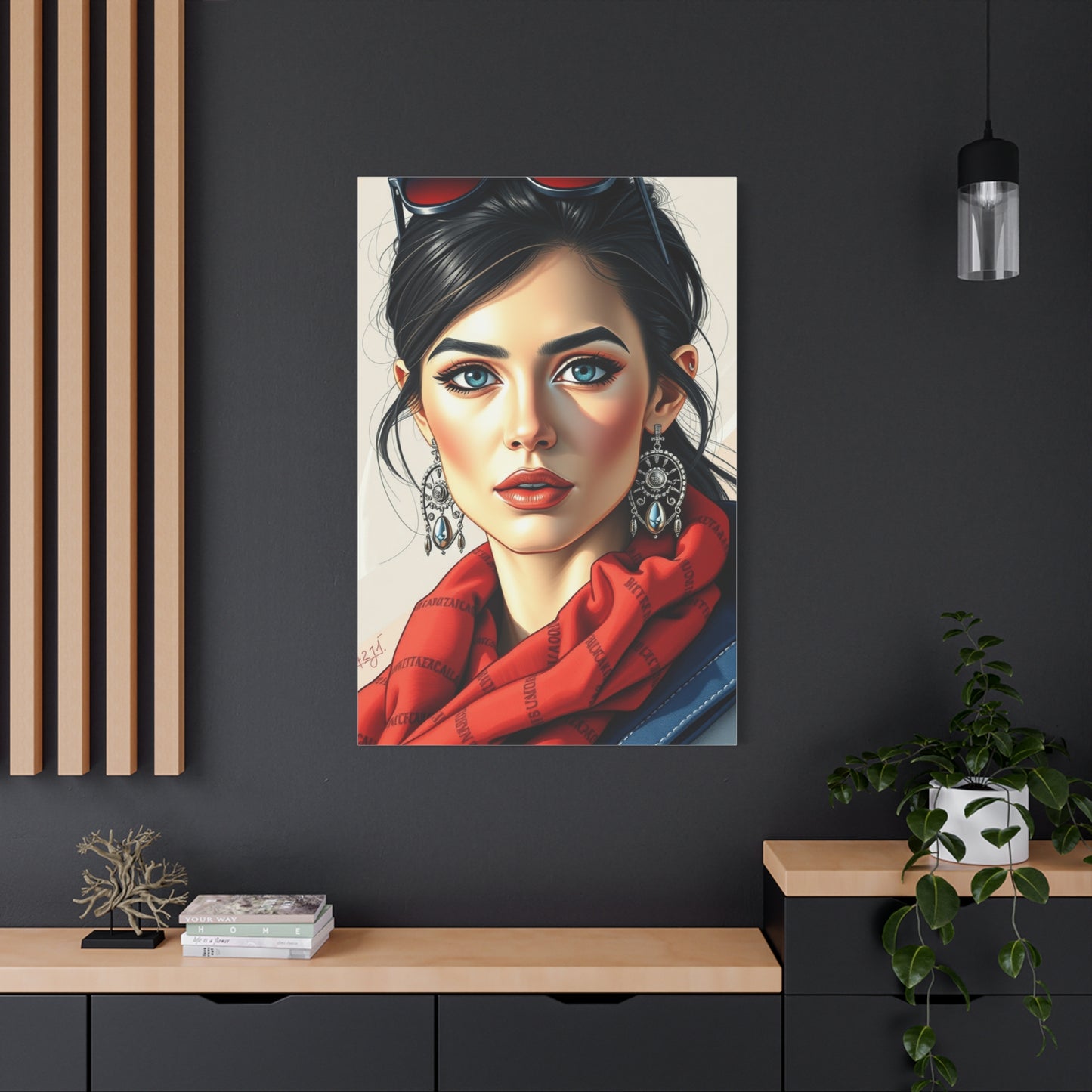 Fashion Illustration & Drawings Art Canvas Art 2 Wall Art & Canvas Print