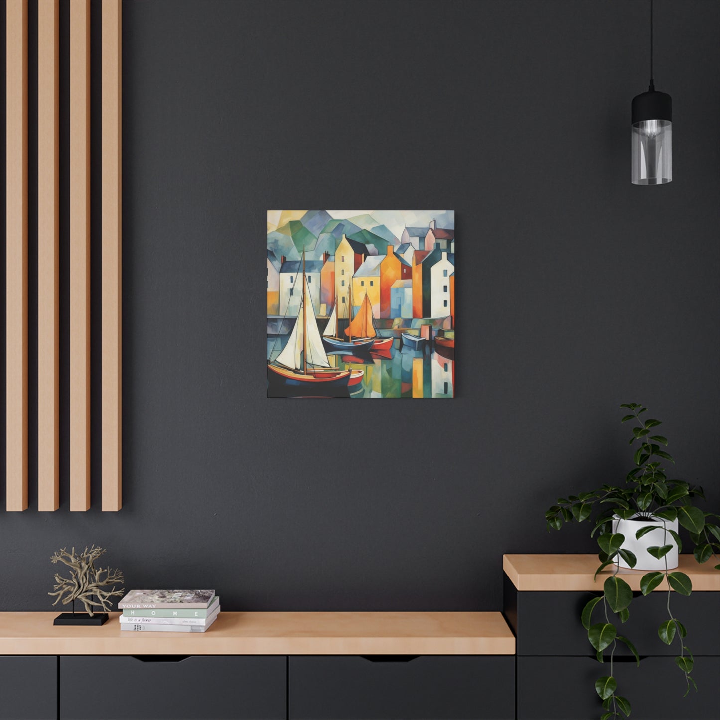 Coastal Cubism Wall Art & Canvas Prints