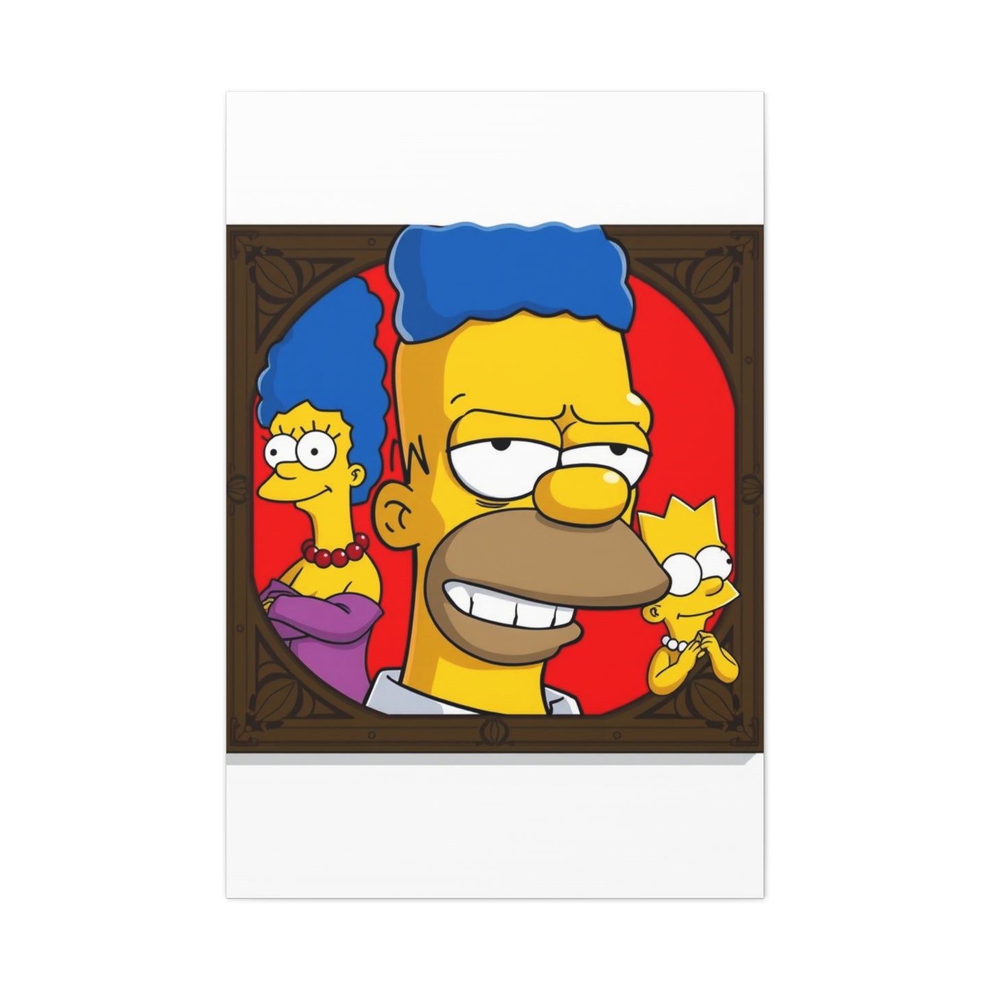 The Simpsons Art Canvas Art 4 Wall Art & Canvas Print