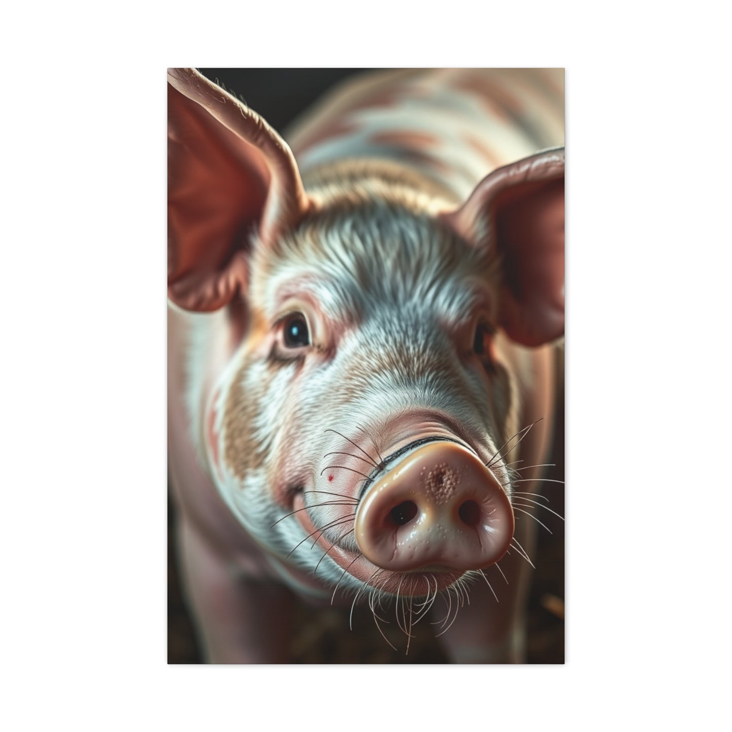 Pig Art Canvas Art 3 Wall Art & Canvas Print