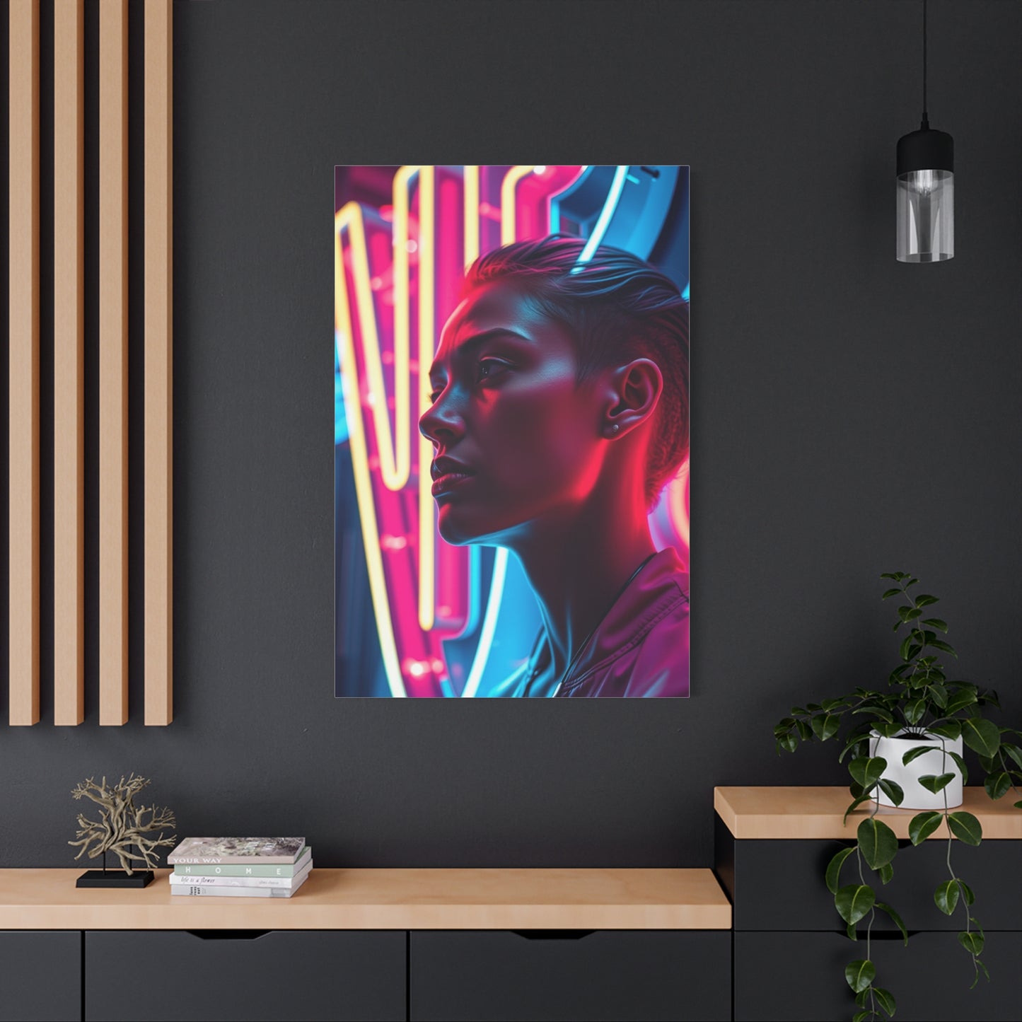 Neon Art Premium Canvas 18 Wall Art & Canvas Print