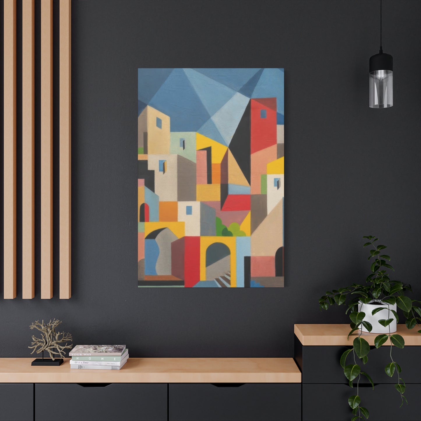 Cityscape Cubism Wall Art & Canvas Prints