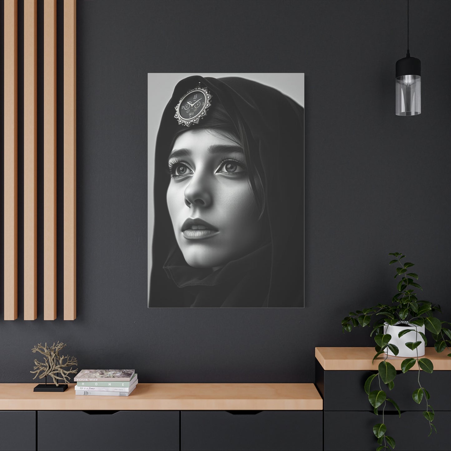 Ebony Light Symphony Wall Art & Canvas Print