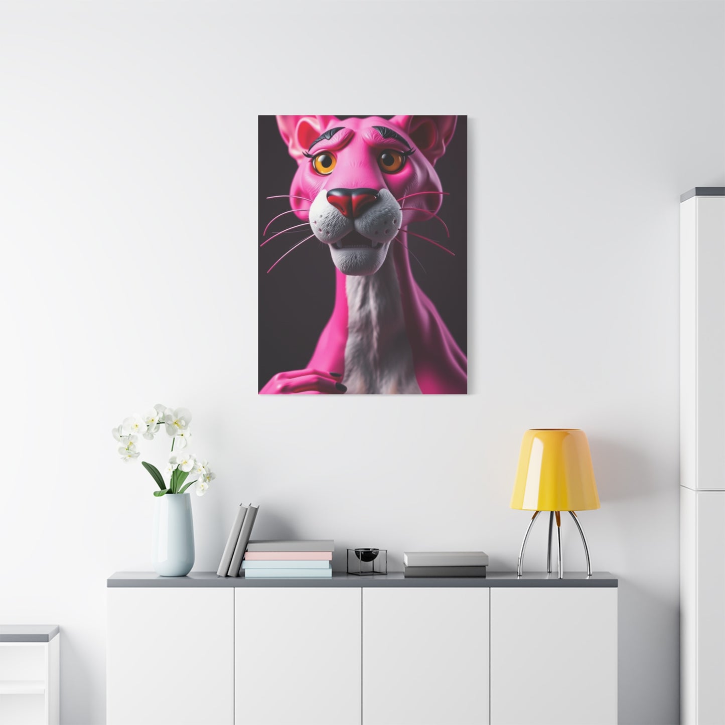 Pink Panther Art Premium Canvas 19 Wall Art & Canvas Print