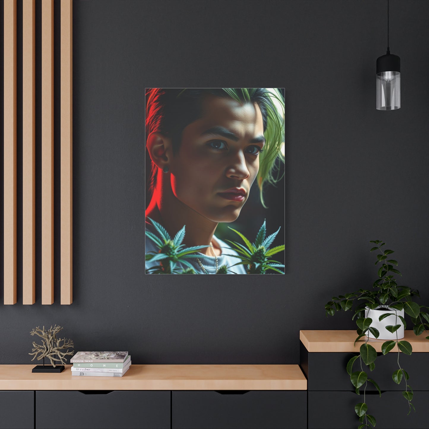 Green Symphony Canvas Wall Art & Canvas Print