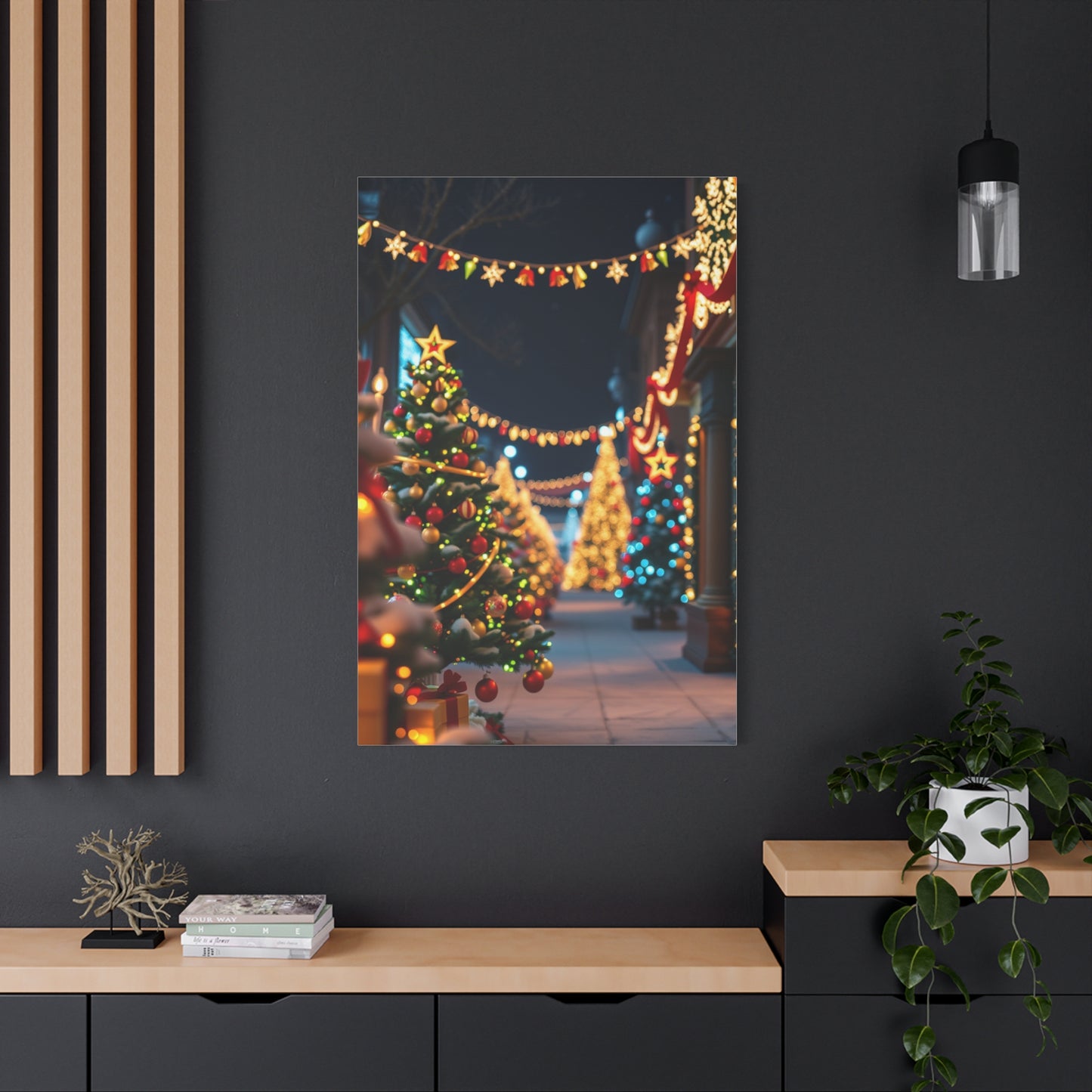 Winters Graceful Tableau Wall Art & Canvas Print