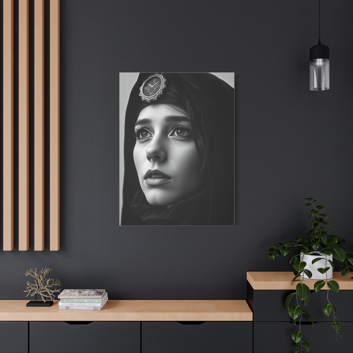 Ebony Light Symphony Wall Art & Canvas Print