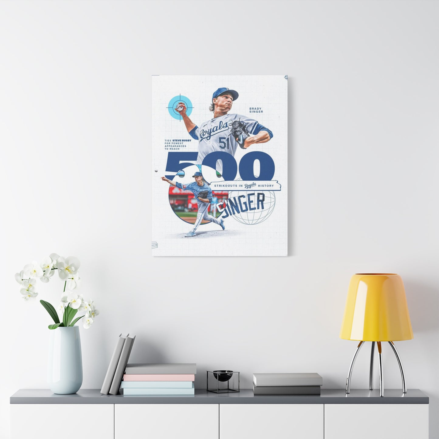 Brady Singer Poster Wall Art & Canvas Prints