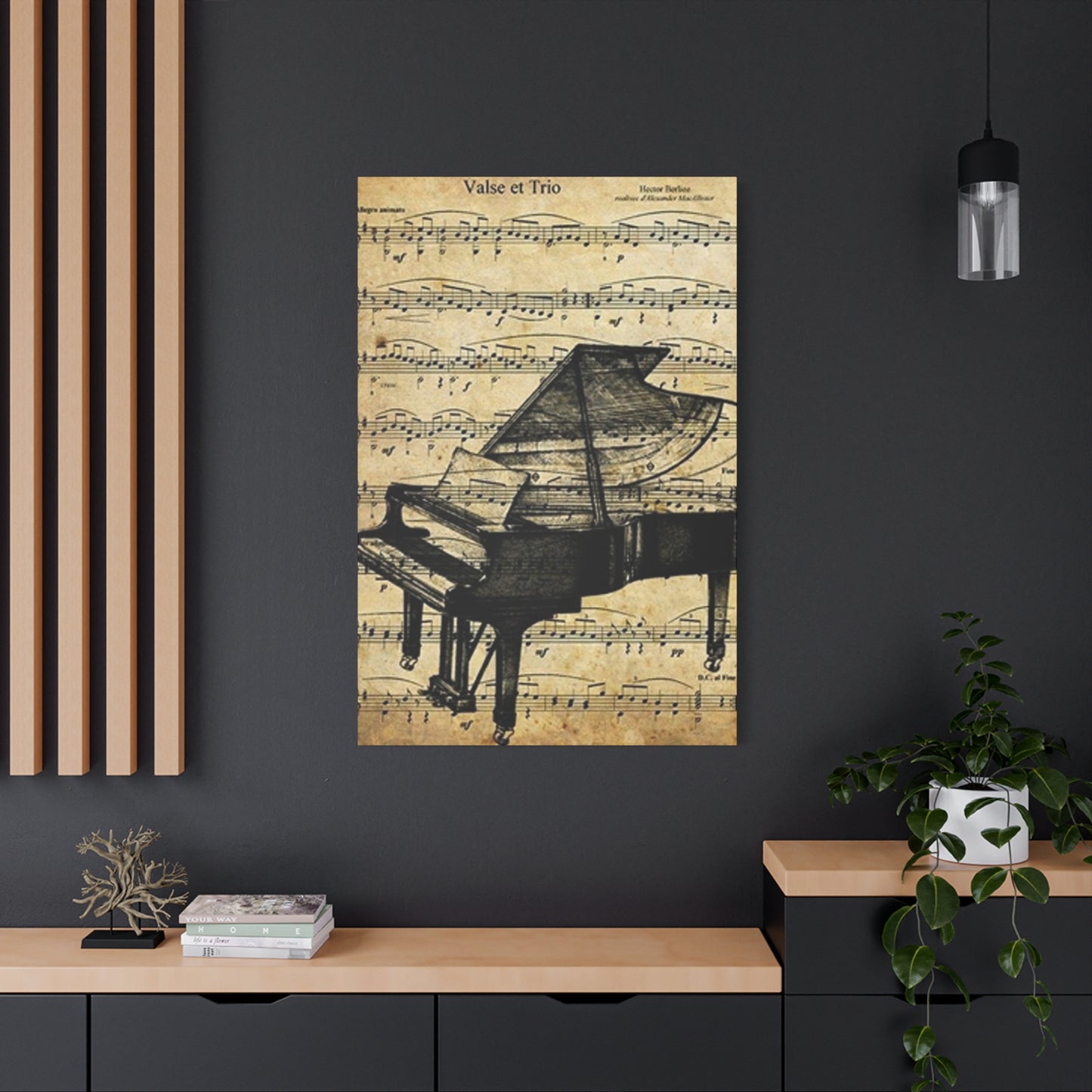 Musical Notes And Piano Wall Art & Canvas Prints