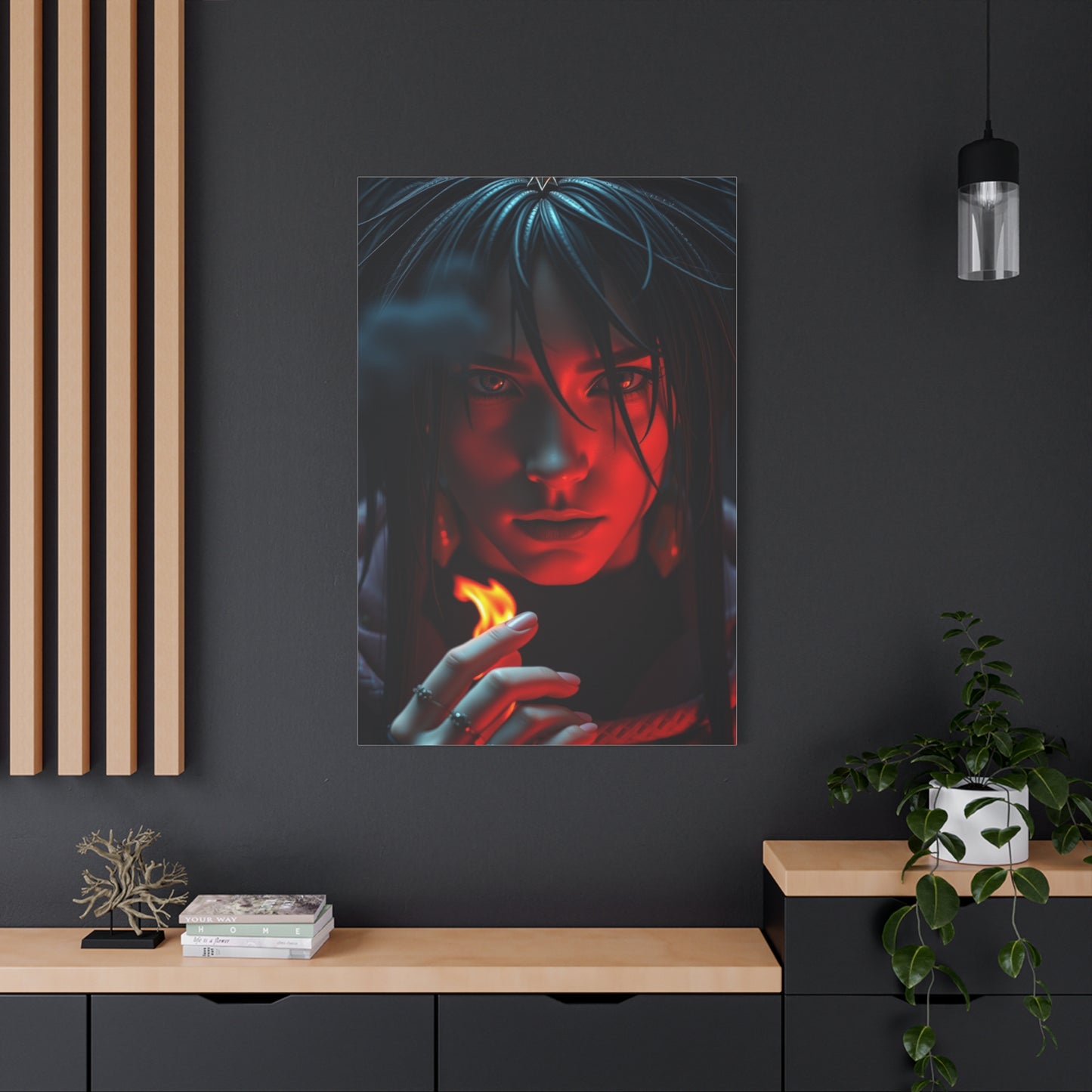 Nocturne Scholars Muse Wall Art & Canvas Print