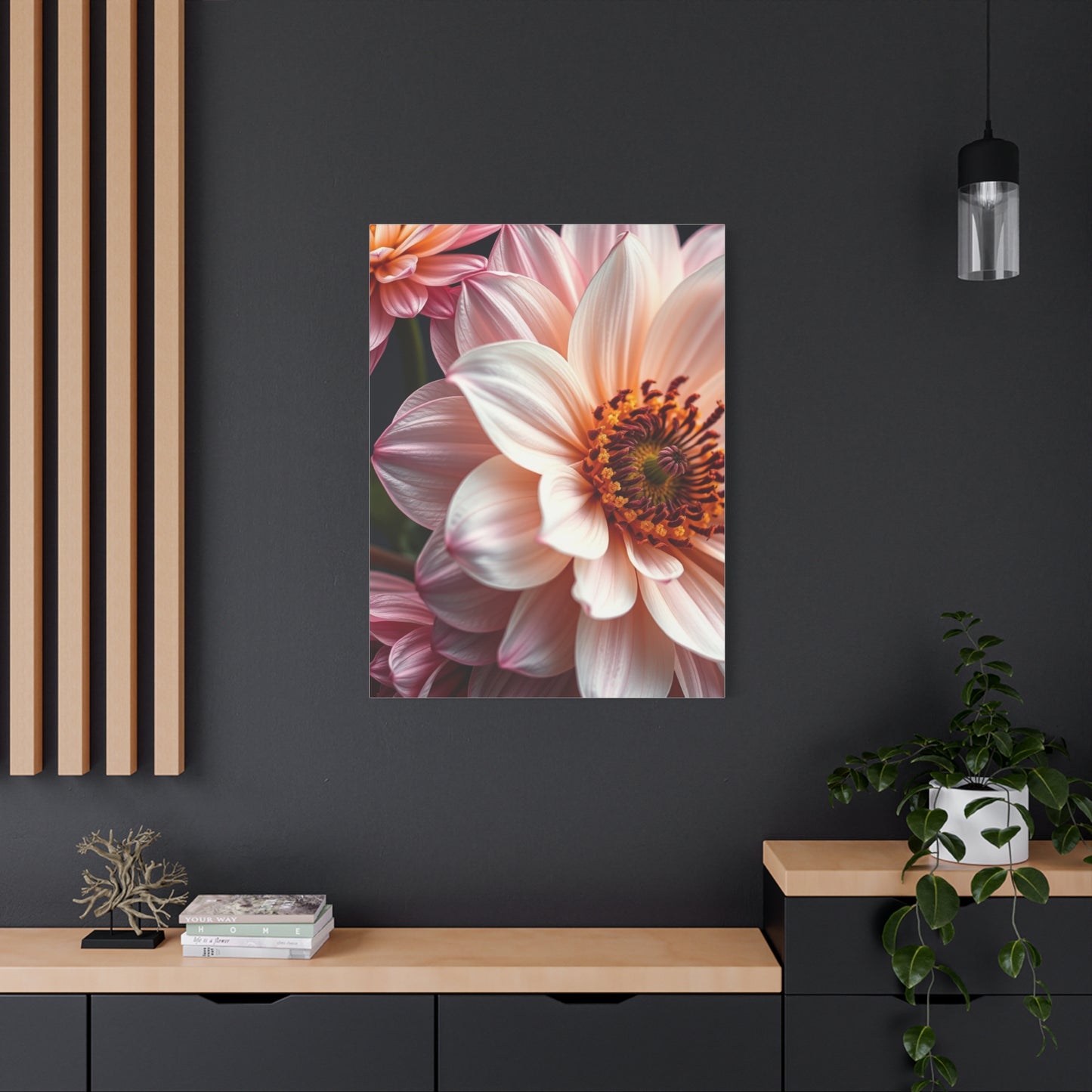 Floral Elegance Tableau Wall Art & Canvas Print