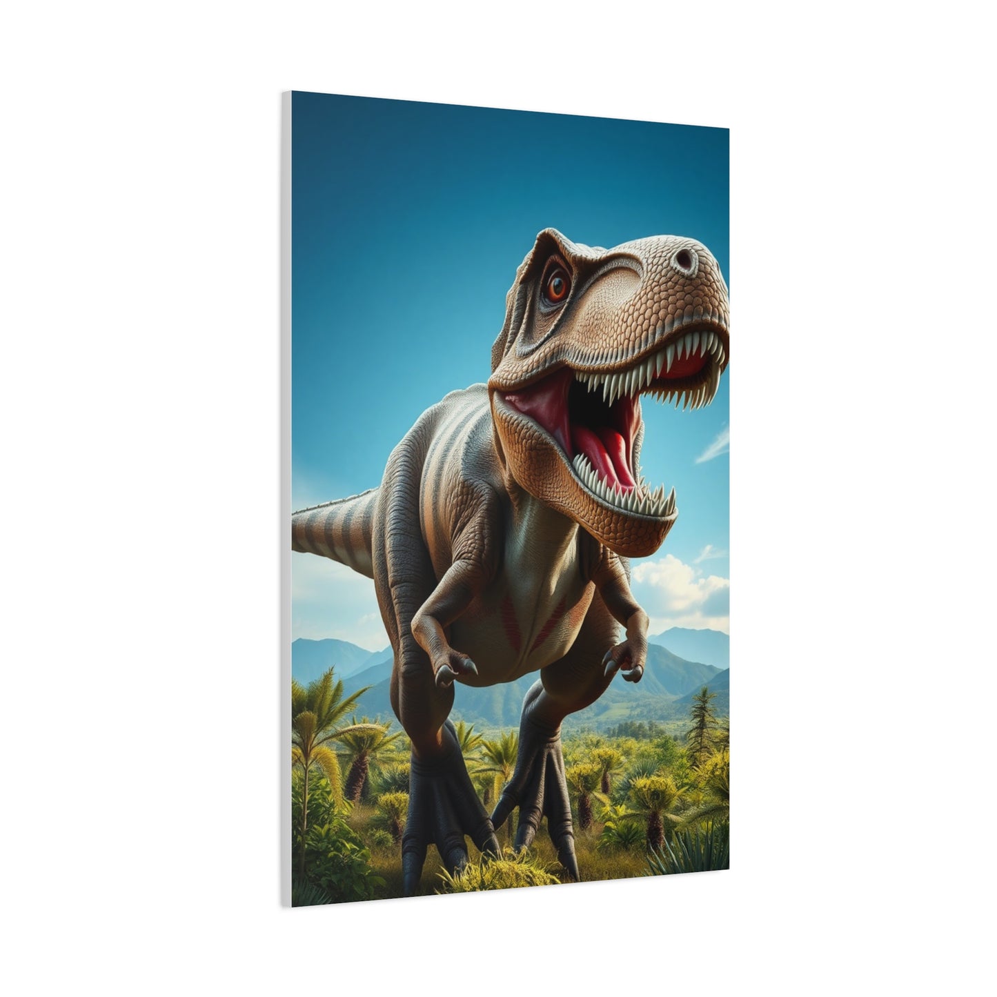 Tyrannosaurus Rex Art Canvas Art 4 Wall Art & Canvas Print