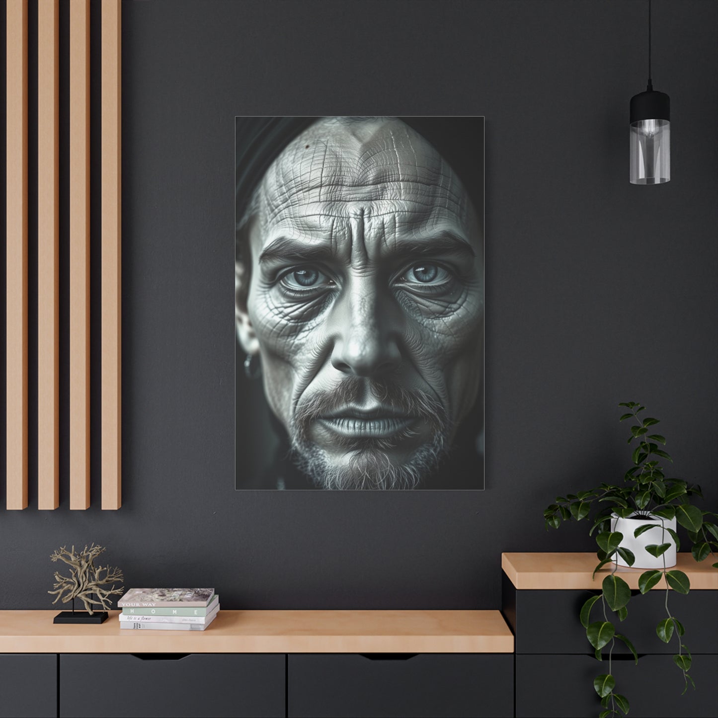 Charcoal Whisper Tapestry Wall Art & Canvas Print