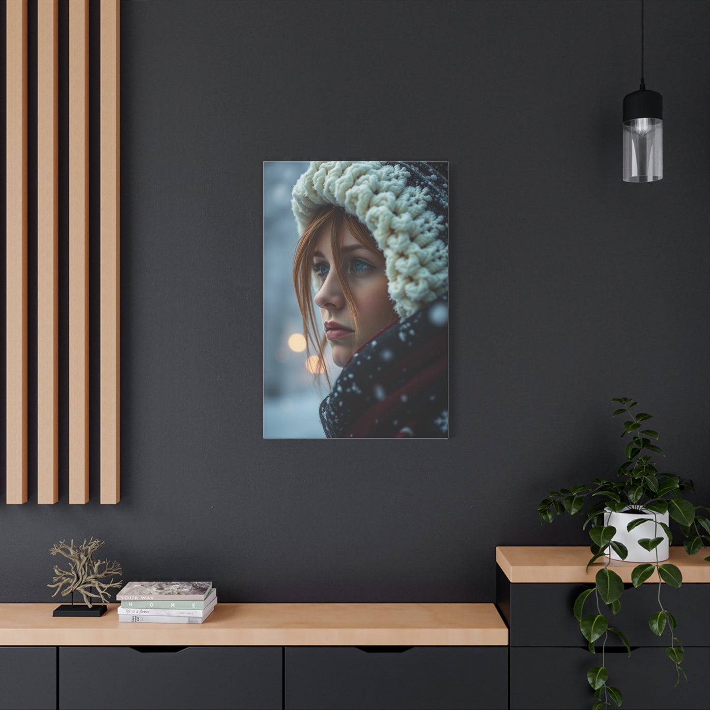 Whispering Winter Tableau Wall Art & Canvas Print
