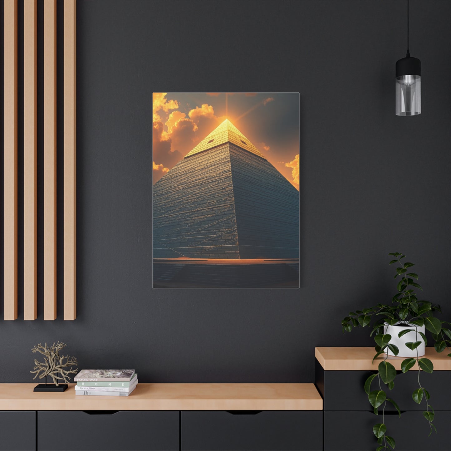 Pyramid Art Canvas Art 1 Wall Art & Canvas Print
