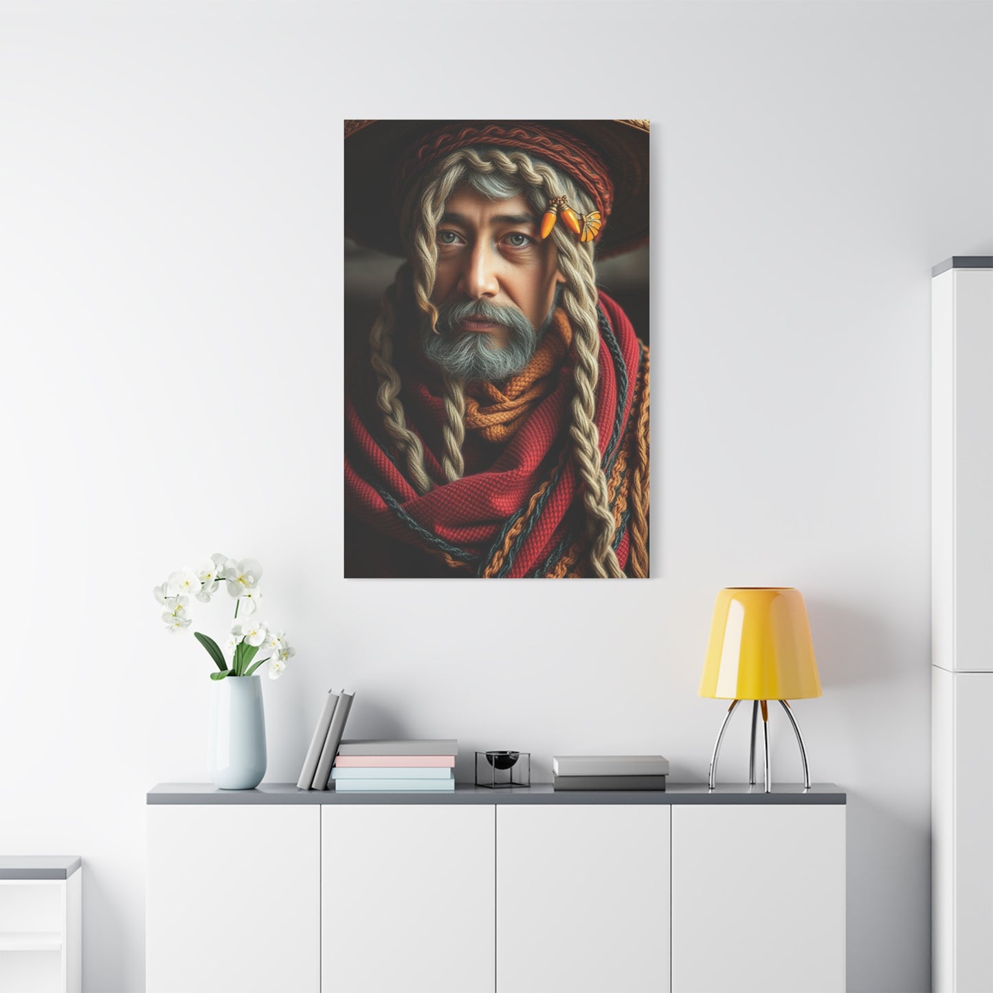 Vintage Serenity Panels Wall Art & Canvas Print