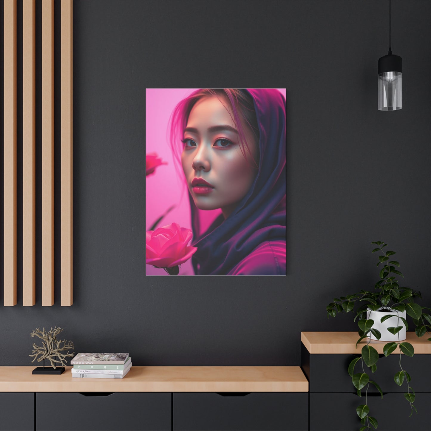 Rosé Reverie Canvas Masterpiece Wall Art & Canvas Print