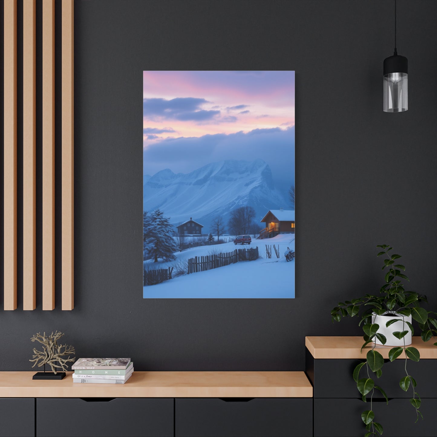 Fjord Harmony Art Piece Wall Art & Canvas Print