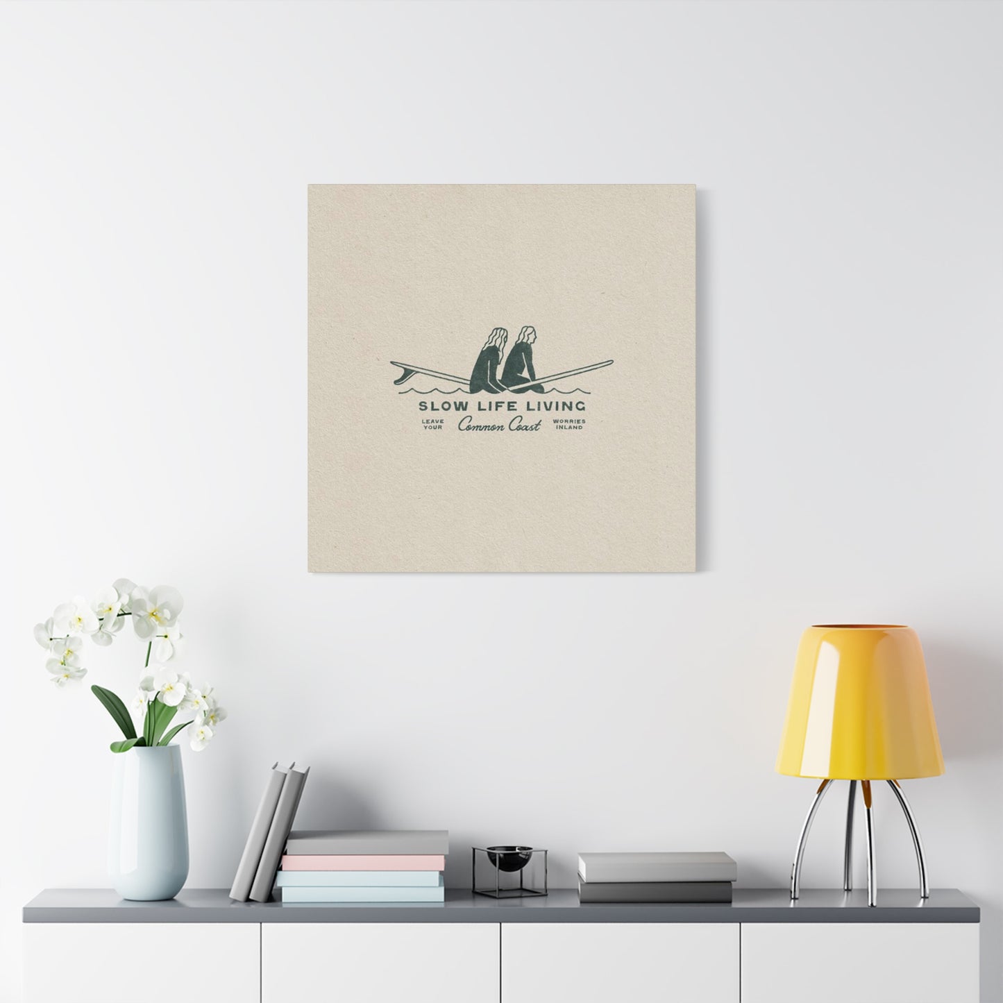 Slow Life Living Wall Art & Canvas Prints