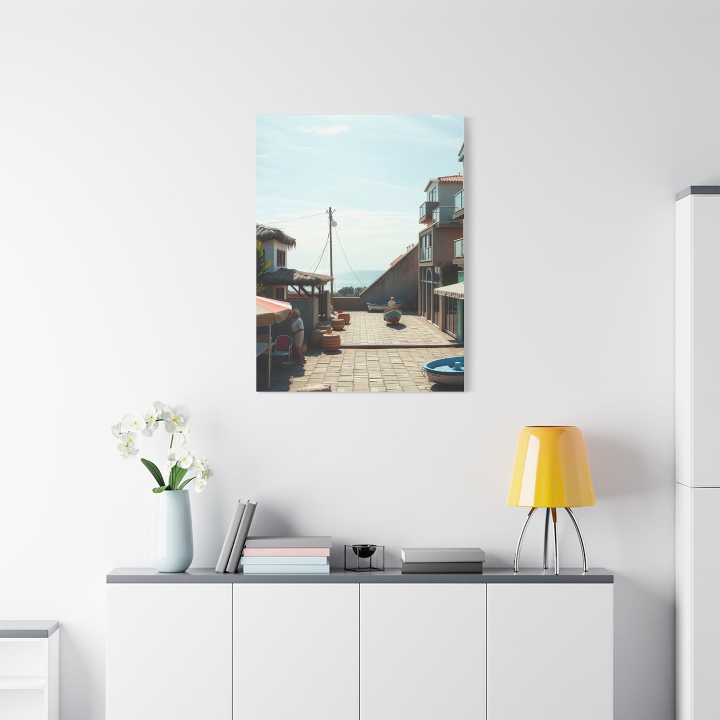 Contemporary Oceanic Dream Wall Art & Canvas Print