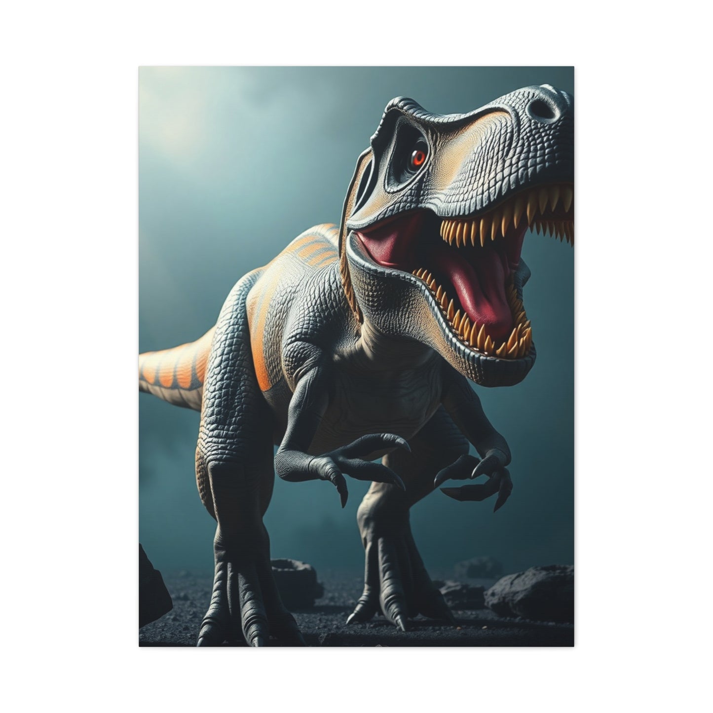 Tyrannosaurus Rex Art Canvas Art 1 Wall Art & Canvas Print