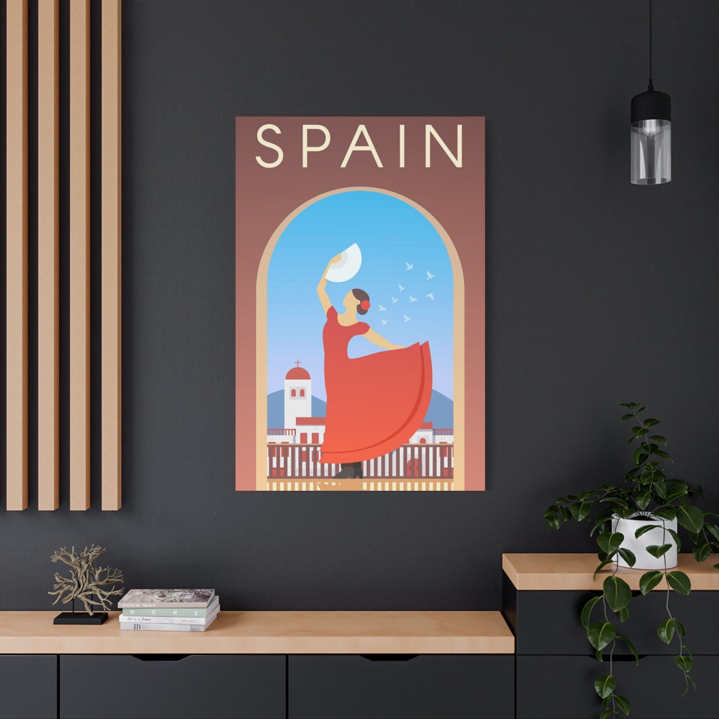 Abstract Spain Traditional Wall Art & Canvas Prints
