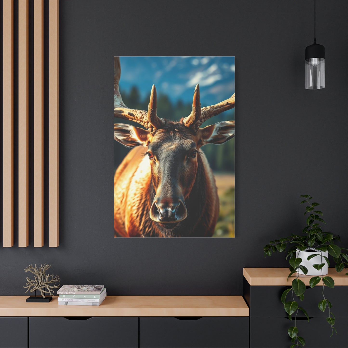 Supreme Elk Art Beautiful Collection Wall Art & Canvas Print