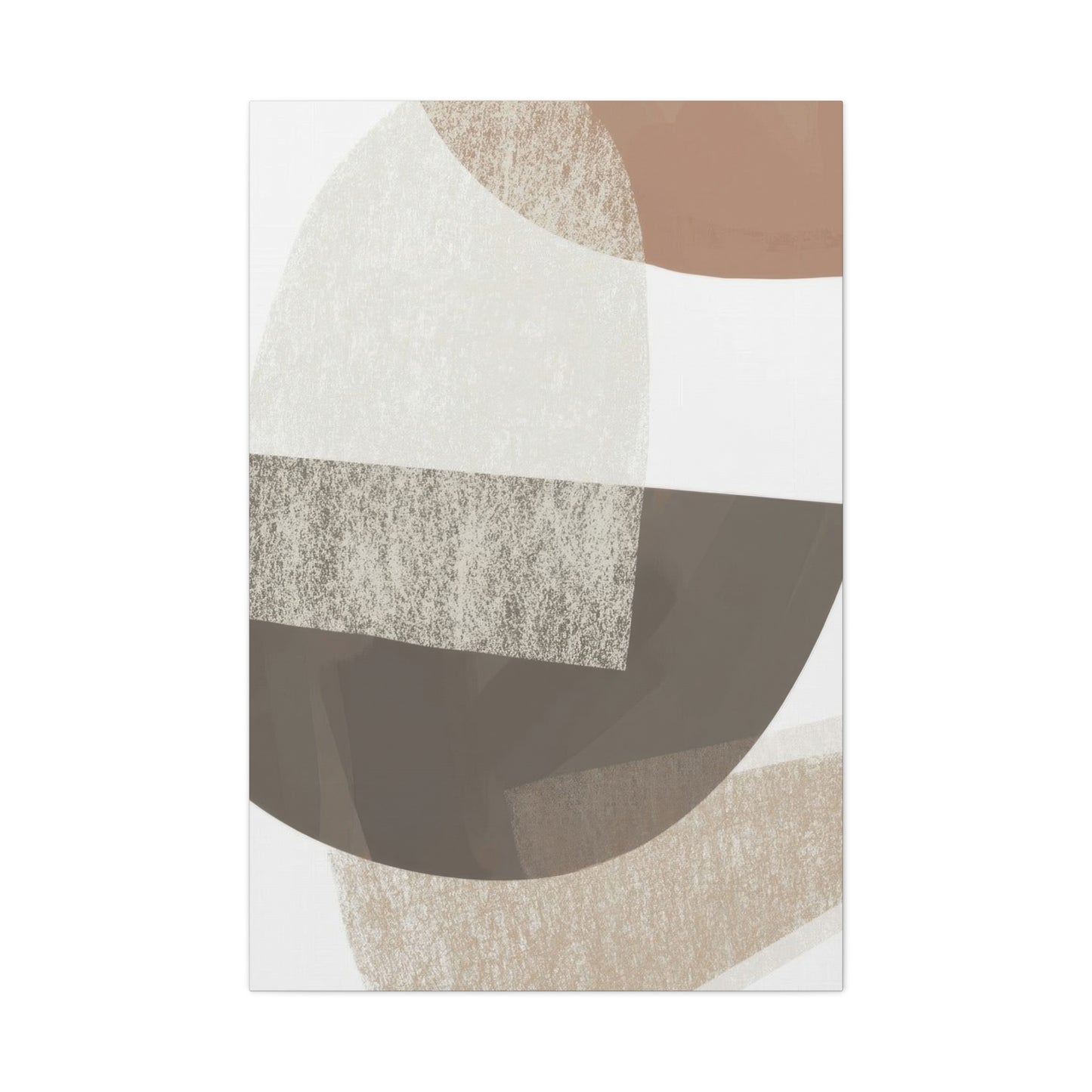 Abstract Shapes Earth Tones Wall Art & Canvas Prints