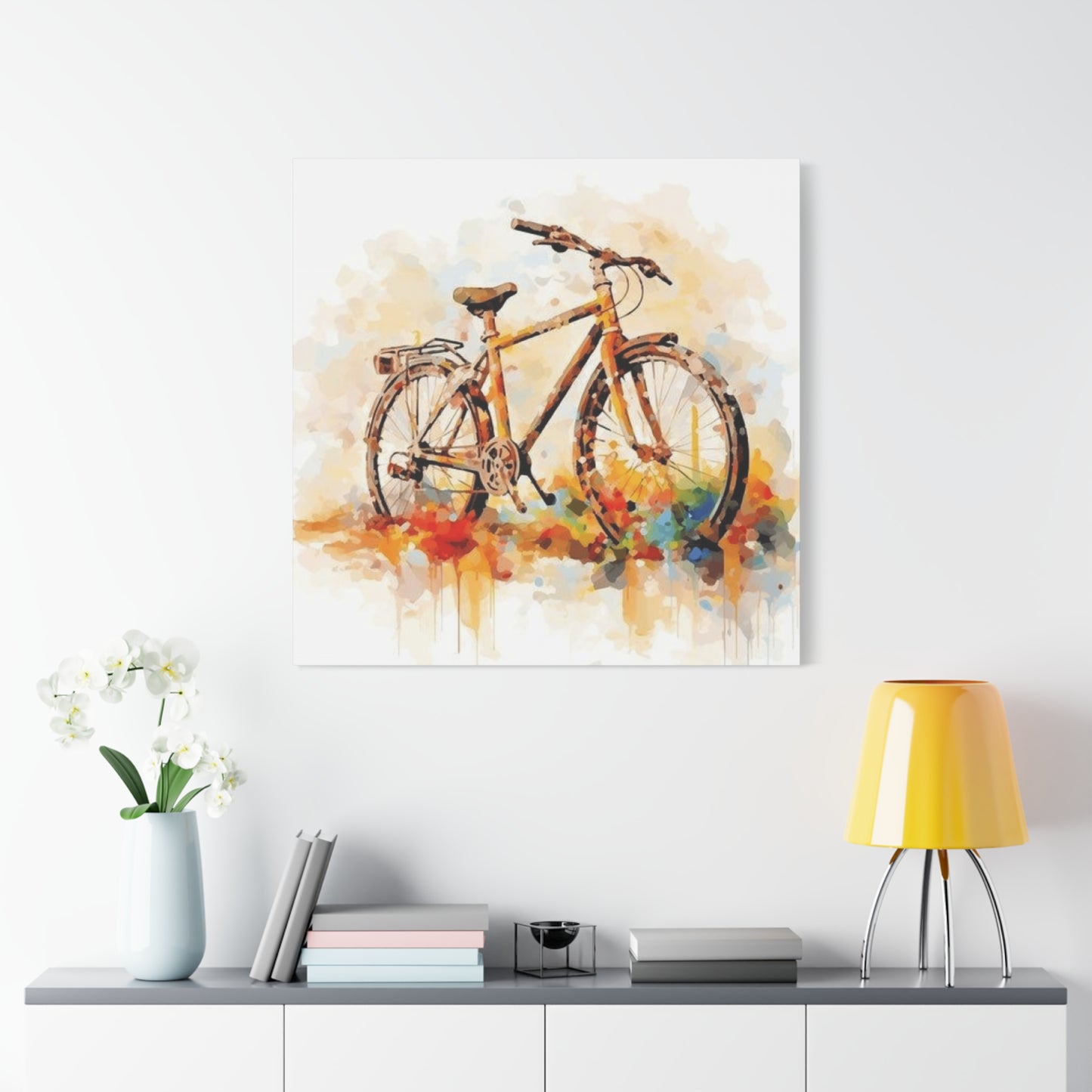 Abstract Cycle Paintin Wall Art & Canvas Prints