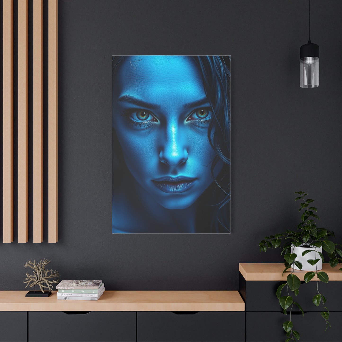 Cerulean Opulence Art Wall Art & Canvas Print