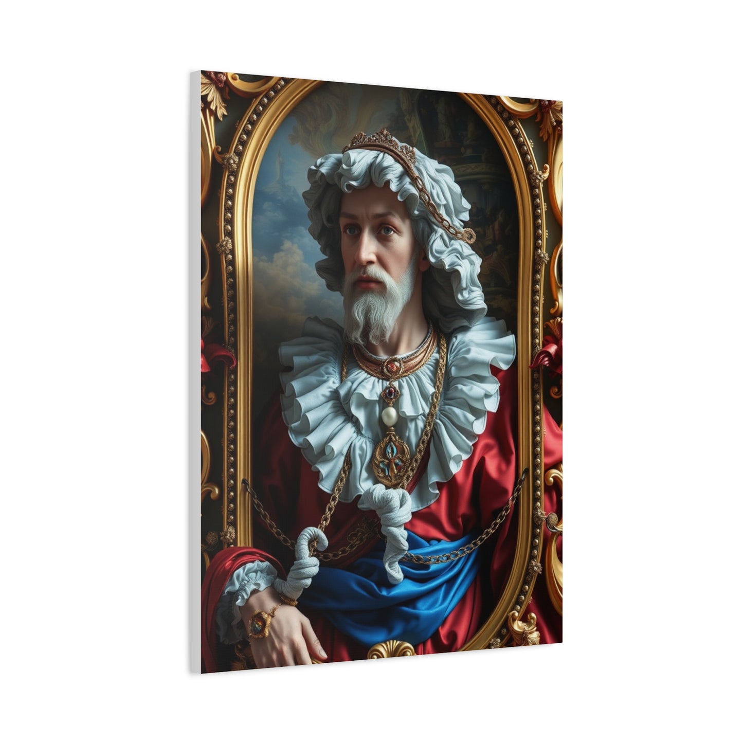 Gilded Elegance Tableau Wall Art & Canvas Print