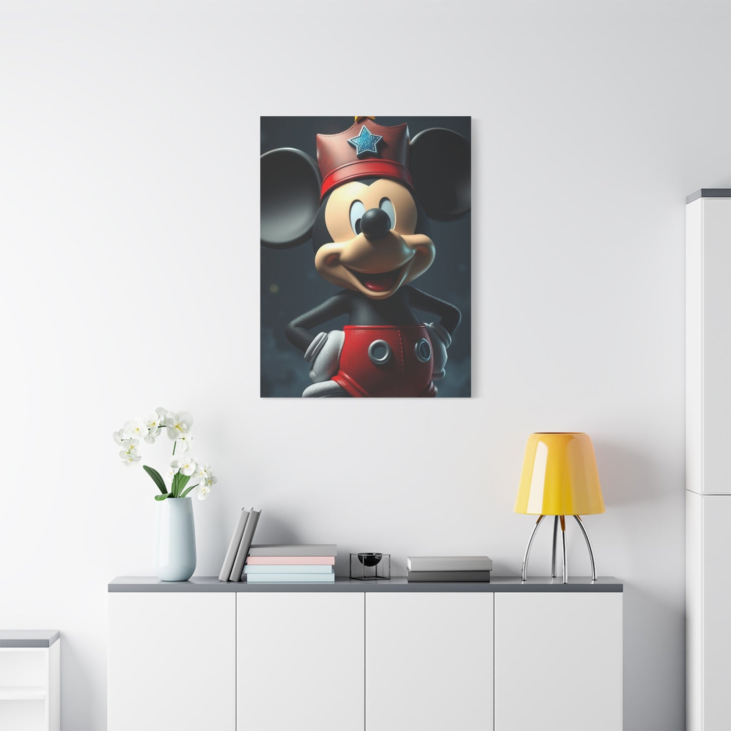 Mickey Mouse Supreme Art Premium Canvas 20 Wall Art & Canvas Print