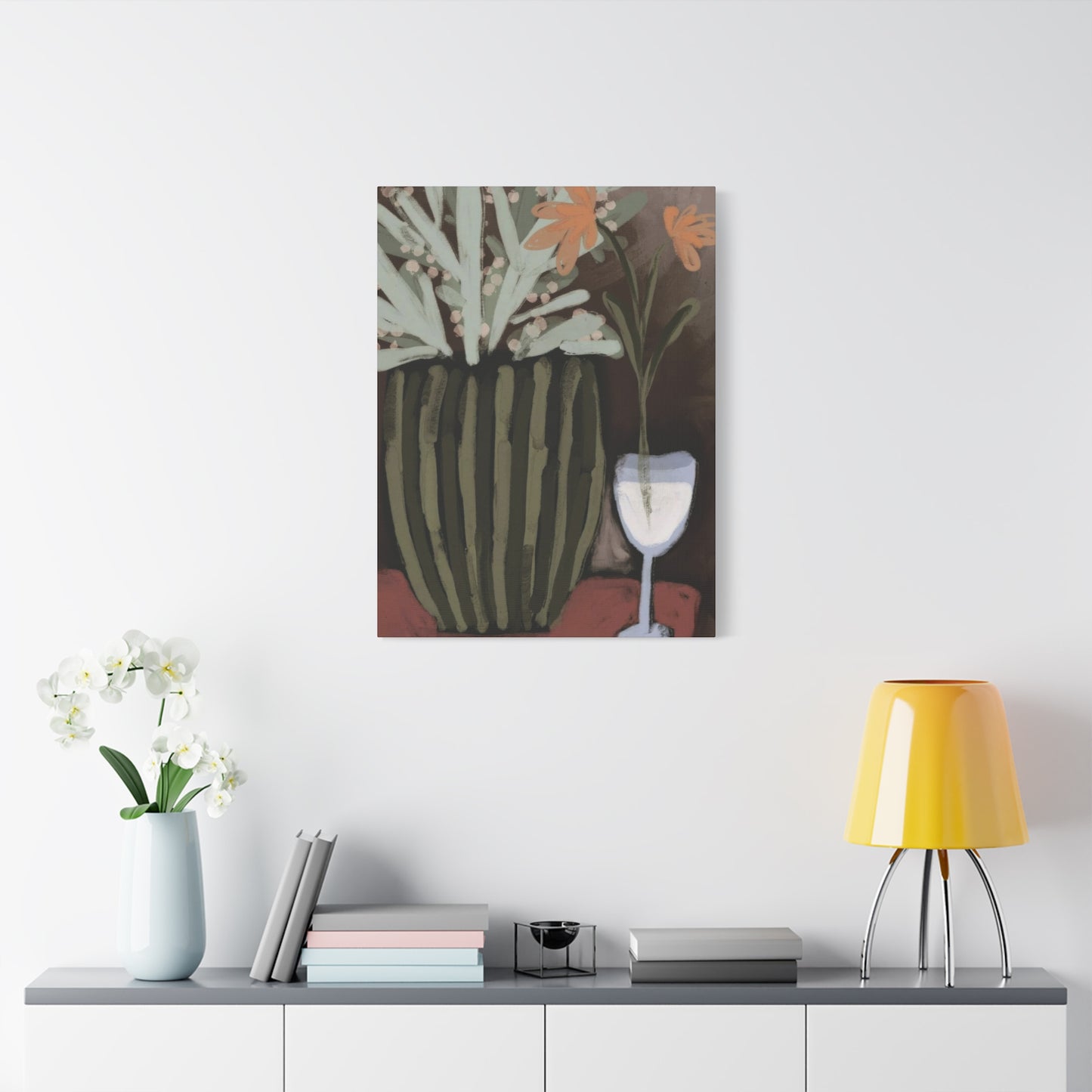 Blooming Cactus Wall Art & Canvas Prints