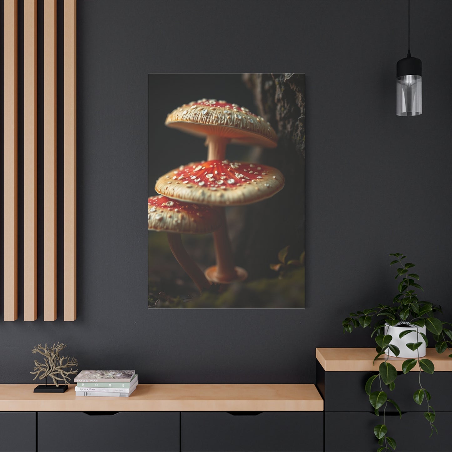 Vision Mushrooms Wall Art Art Wall Art & Canvas Print