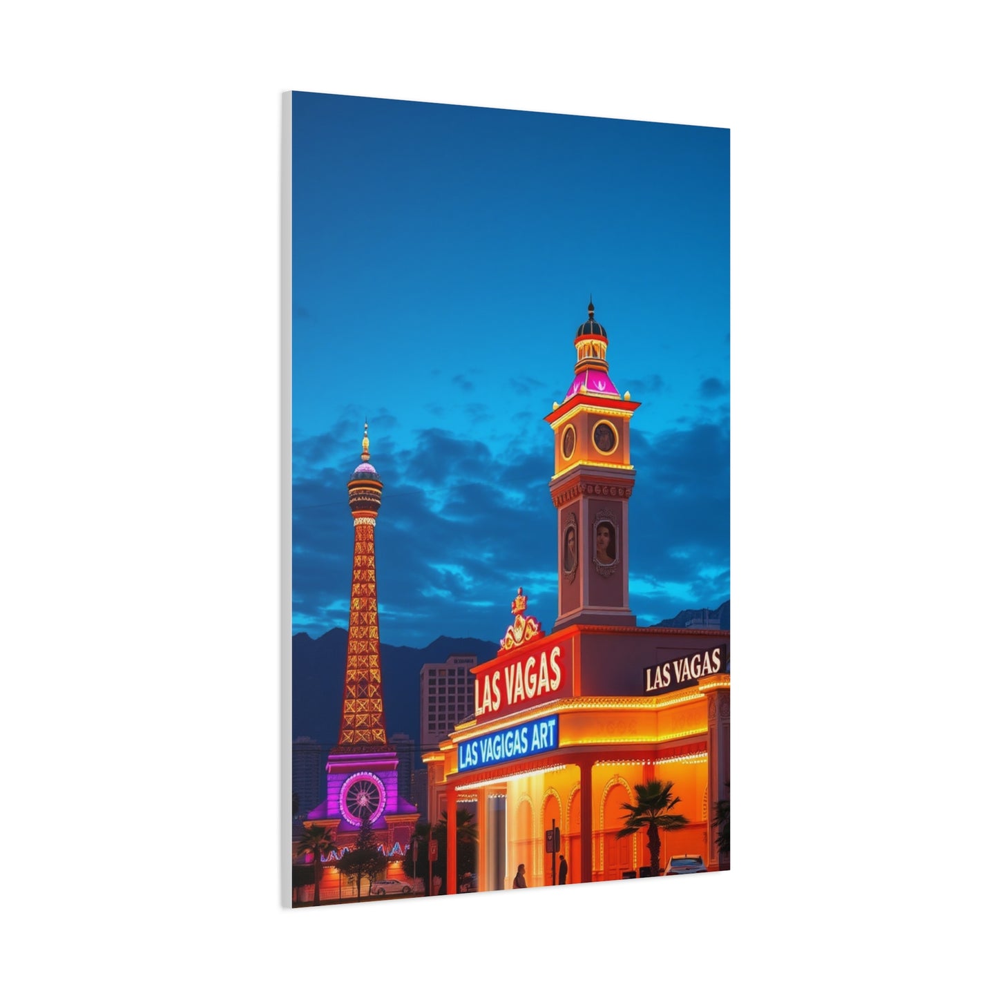 Las Vagas Art Canvas Art 3 Wall Art & Canvas Print