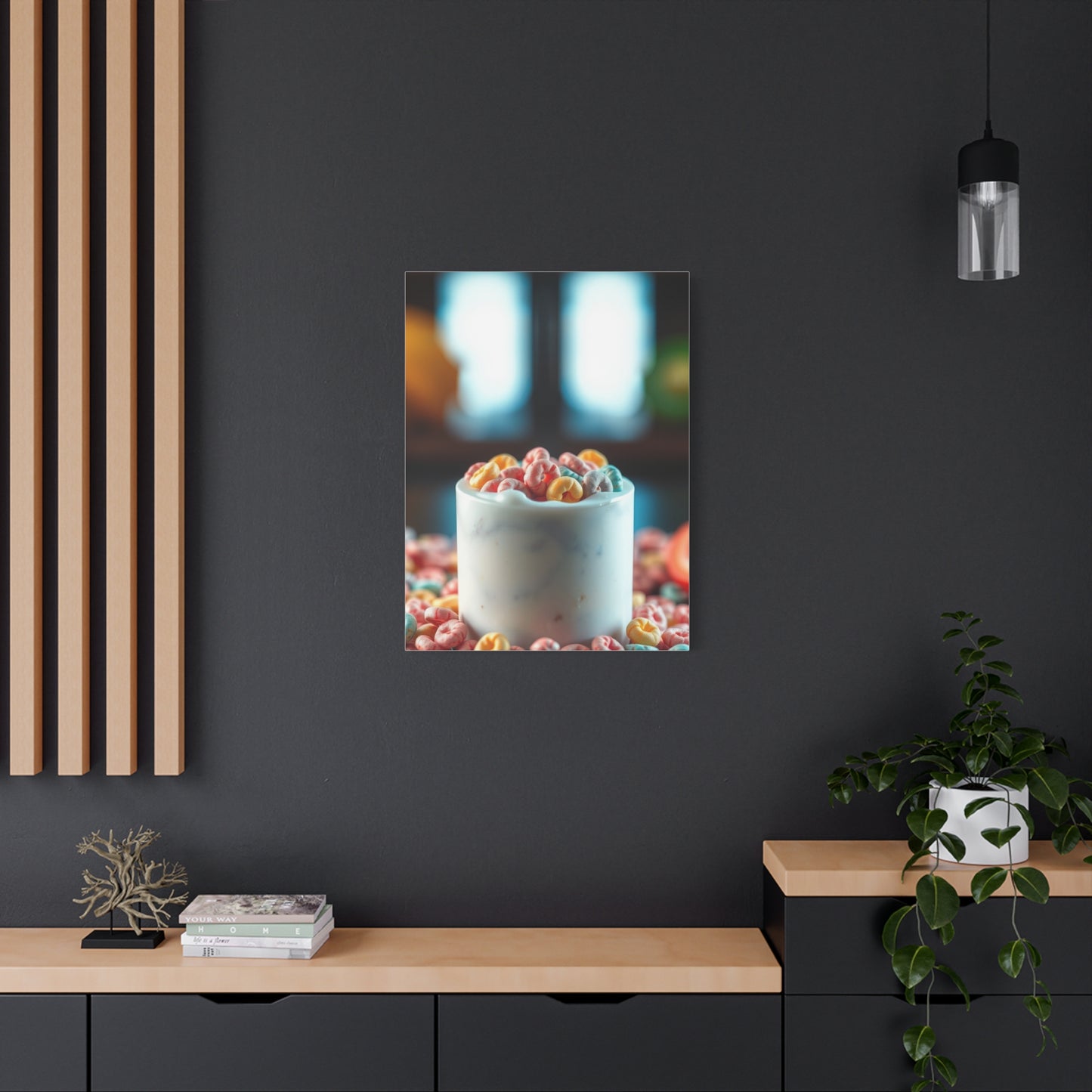 Dazzling Loop Mosaic Artwork Wall Art & Canvas Print