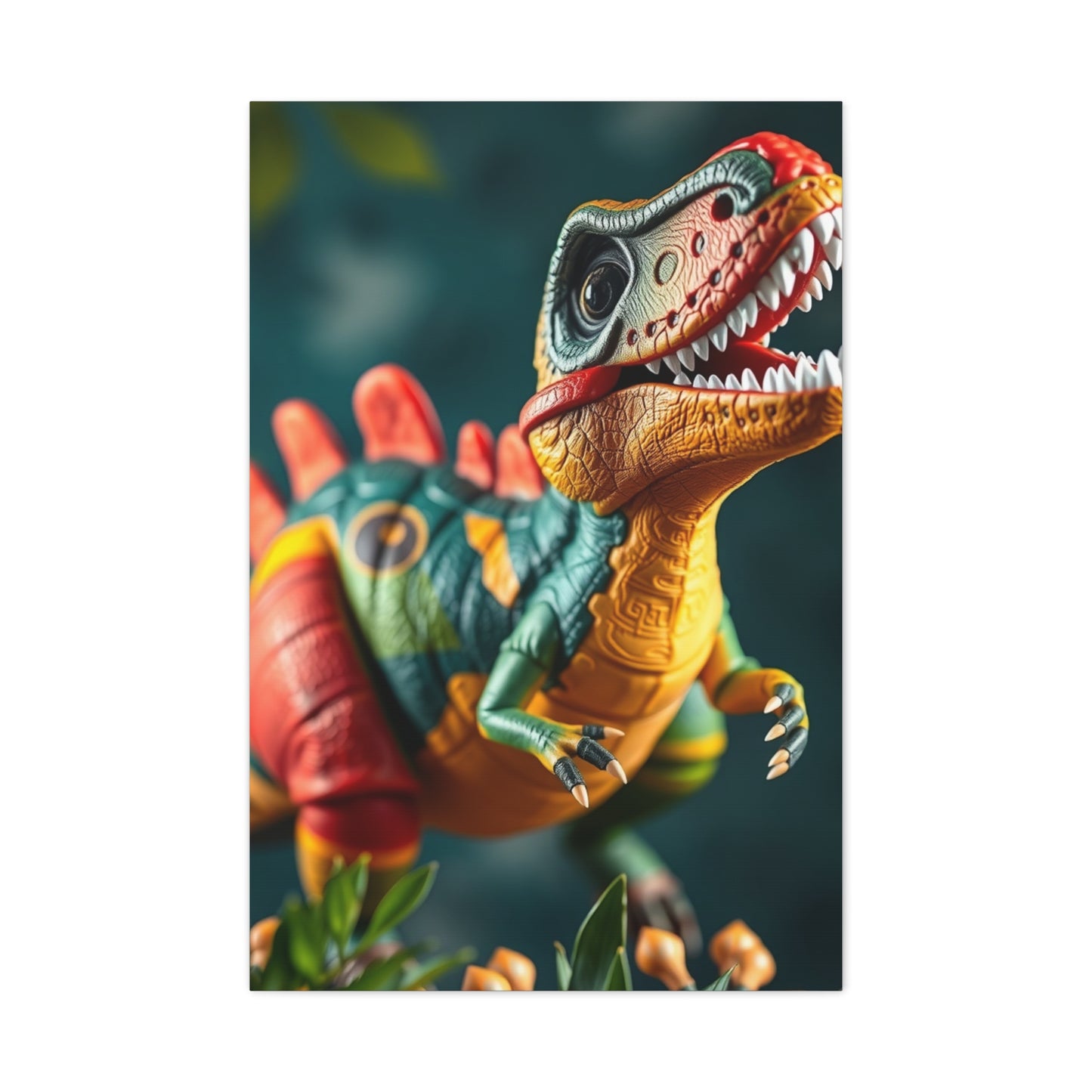 Kid’s Dinosaur Art Canvas Art 3 Wall Art & Canvas Print