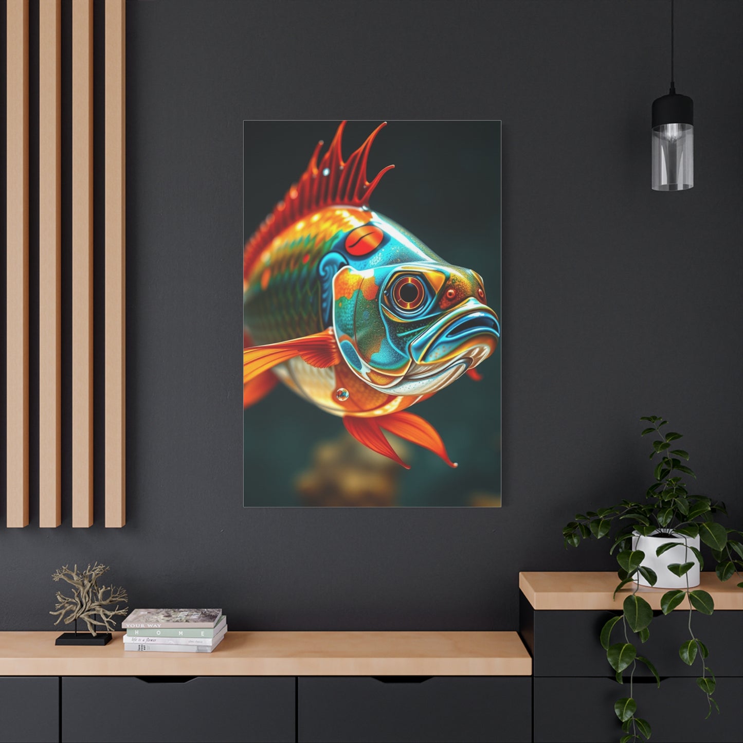 Fish Wall Art Refined Canvas Wall Art & Canvas Print