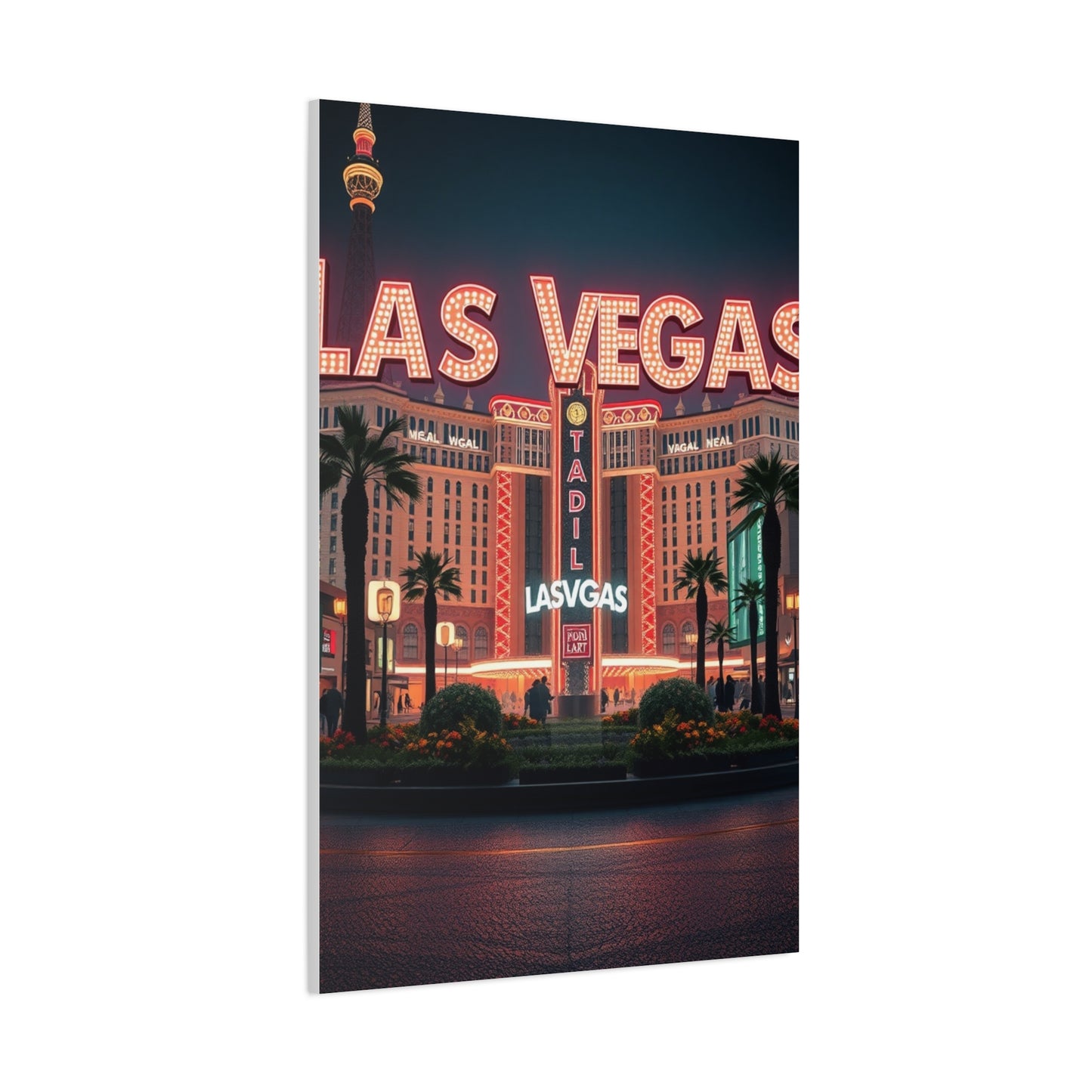 Las Vagas Art Canvas Art 6 Wall Art & Canvas Print