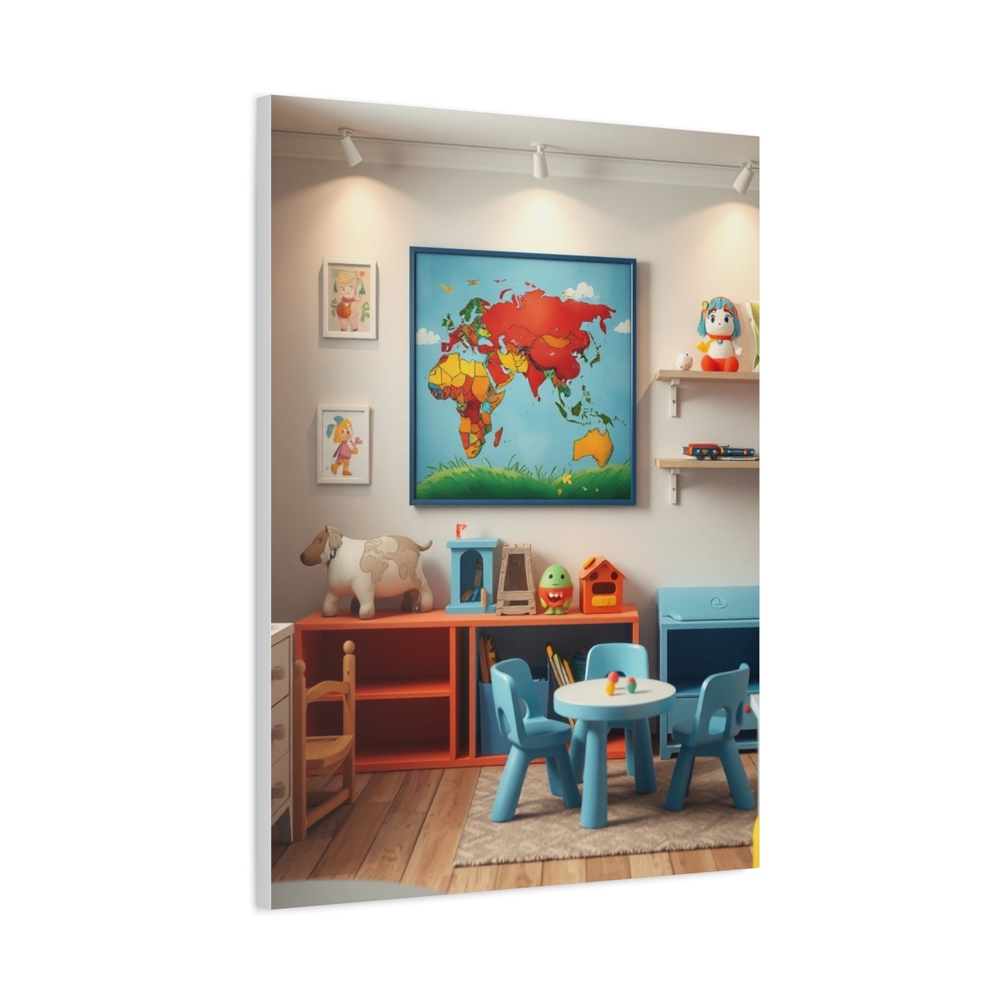 Kids Playroom Art Refined Canvas Wall Art & Canvas Print