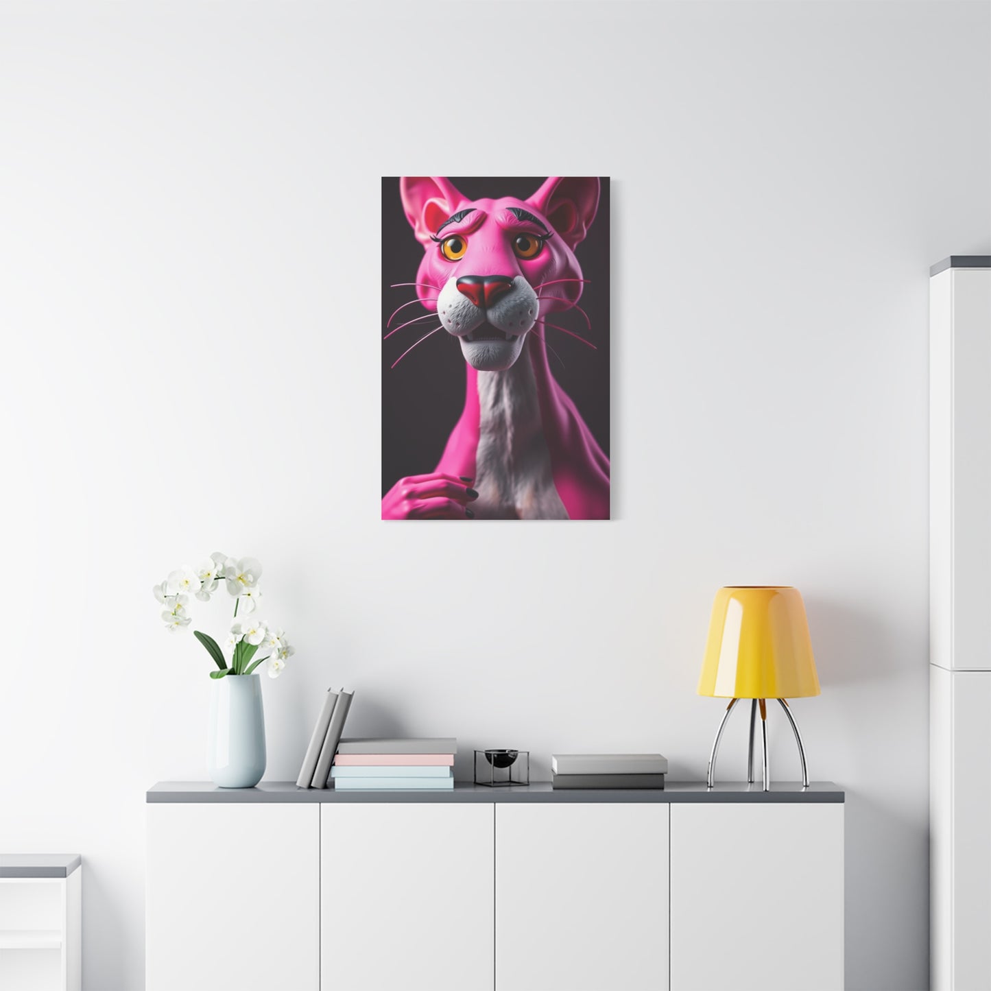 Pink Panther Art Premium Canvas 19 Wall Art & Canvas Print