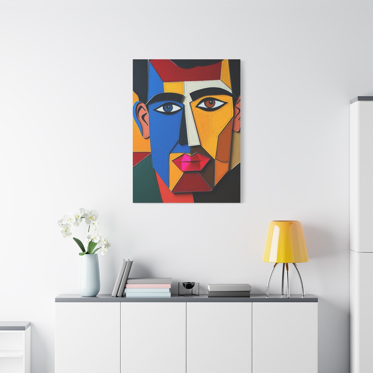 Facet Illumination Artwork Wall Art & Canvas Print