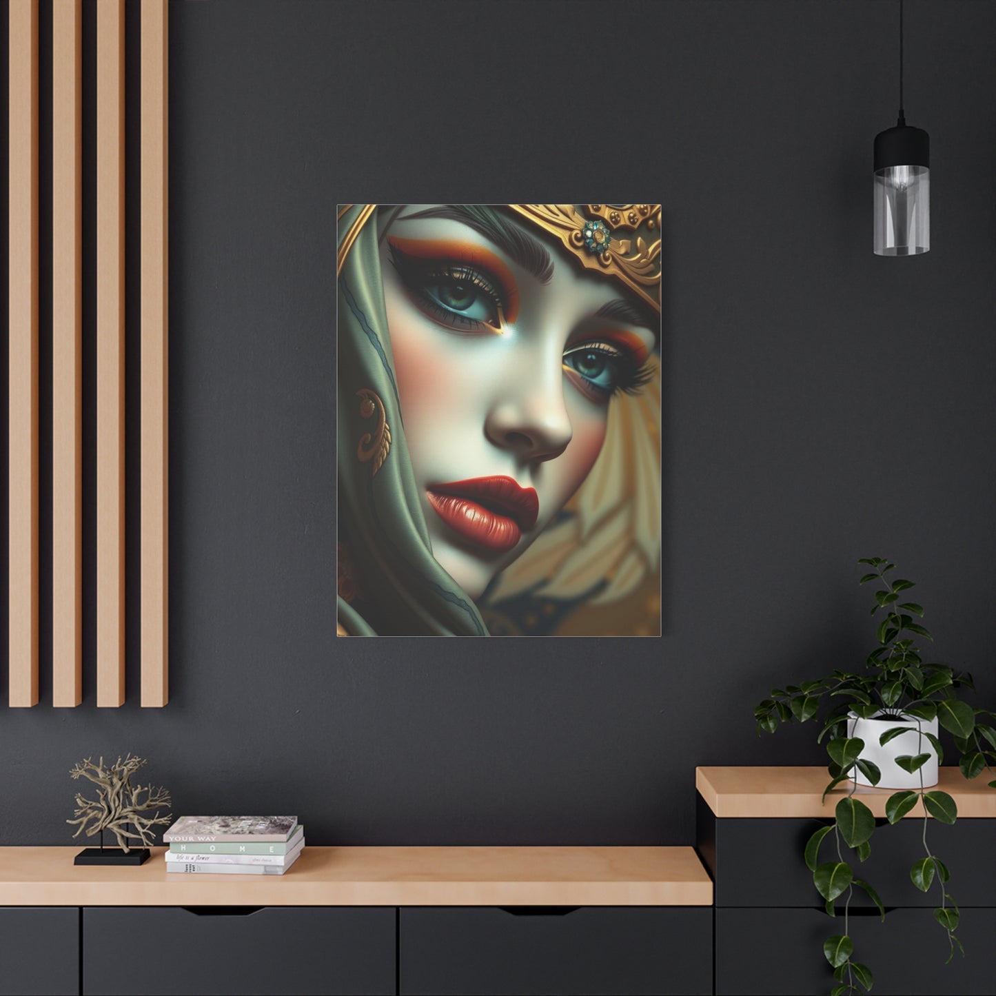 Chic Aesthetic Mural Wall Art & Canvas Print