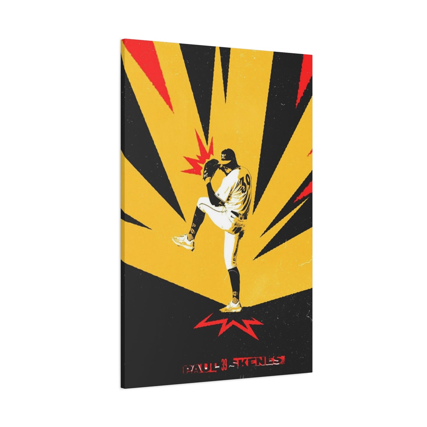 Baseball Game Play Poster Wall Art & Canvas Prints