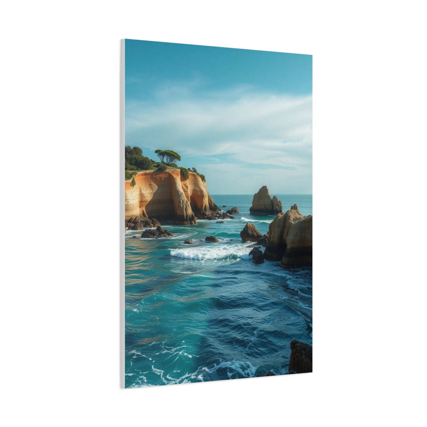 Luminous Coastal Vistas Wall Art & Canvas Print