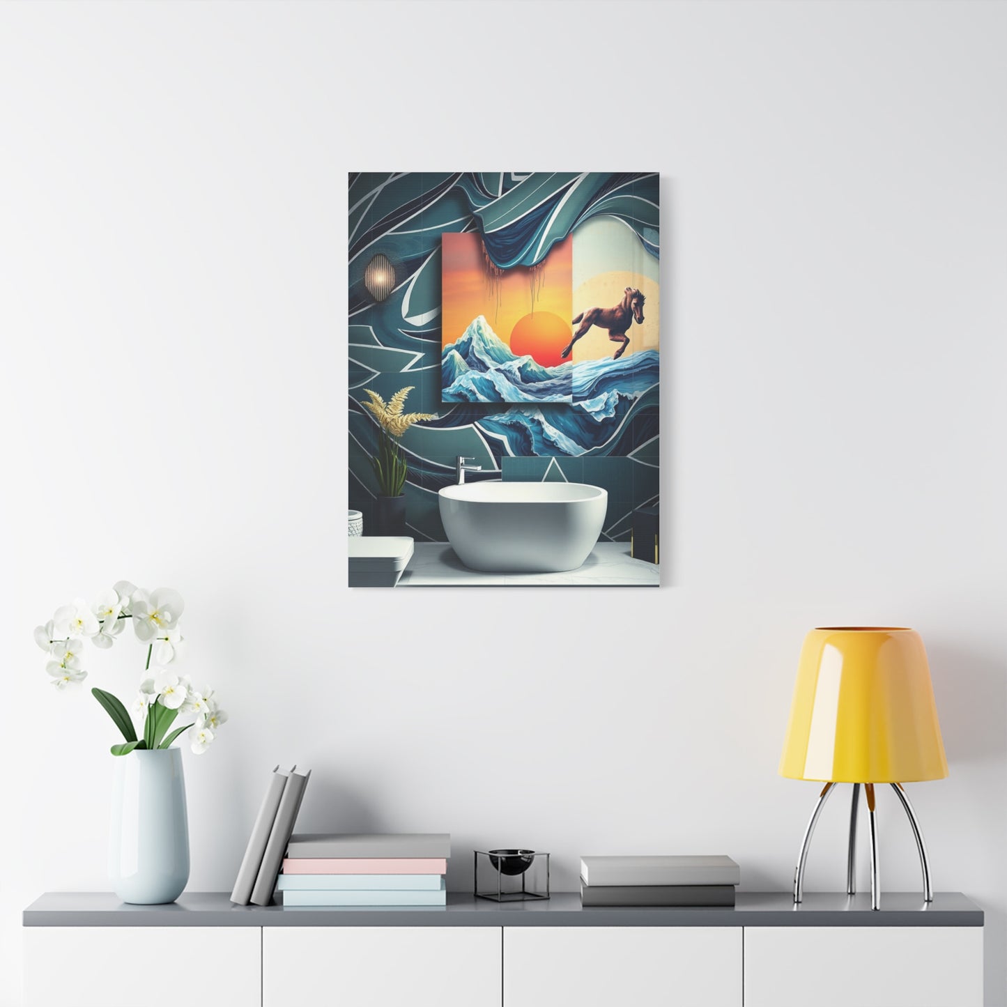 Exquisite Aqua Wall Creations Wall Art & Canvas Print
