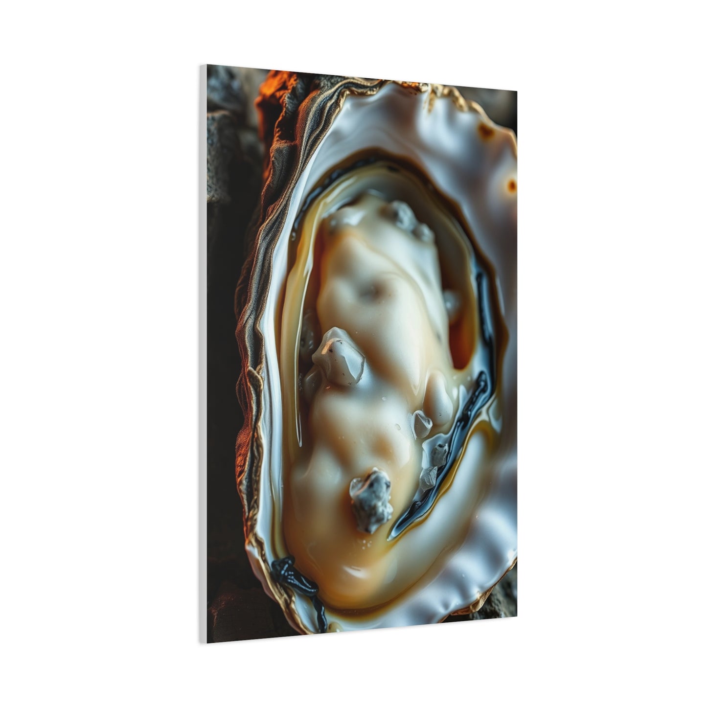 Oyster Art Canvas Art 3 Wall Art & Canvas Print