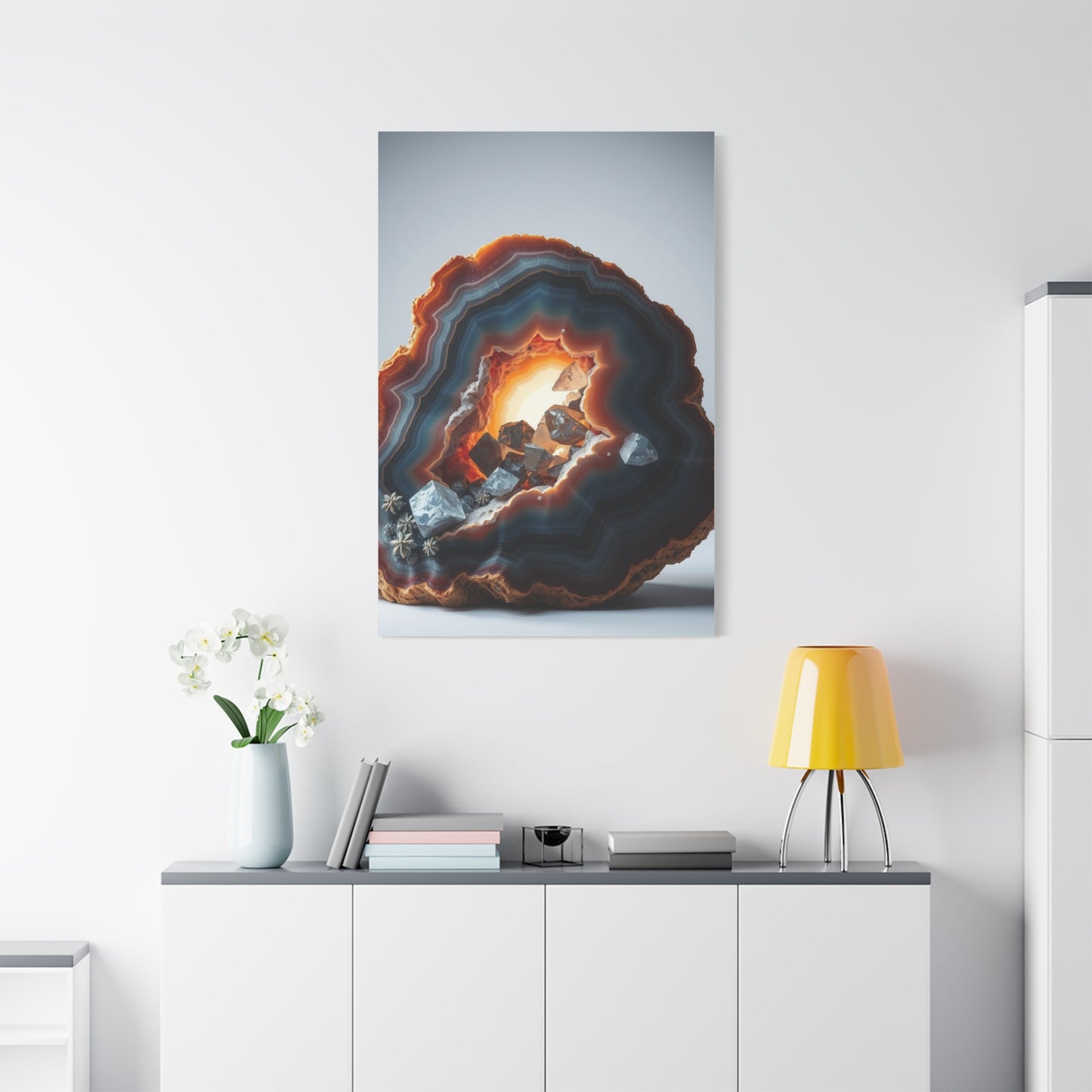 Supreme Art Agates, Geodes & Minerals Collection Wall Art & Canvas Print