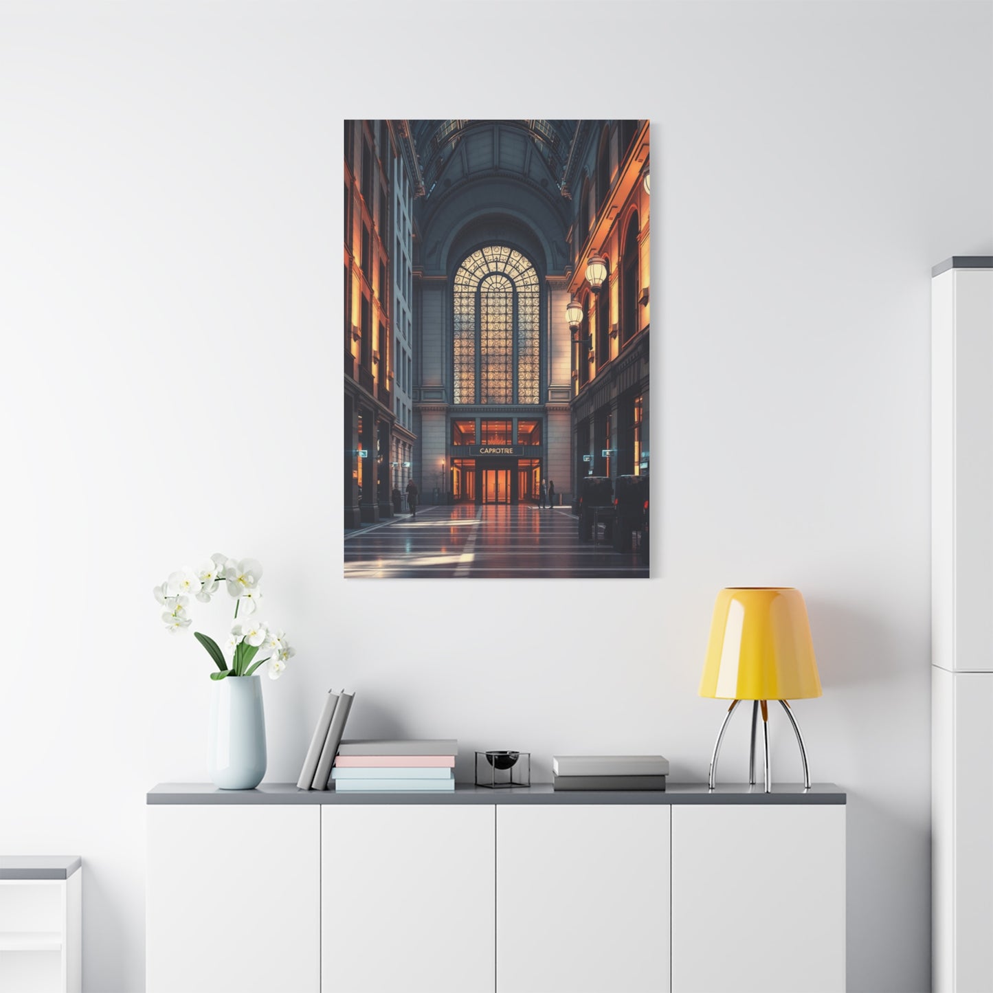 Architectural Symphony Canvas Wall Art & Canvas Print